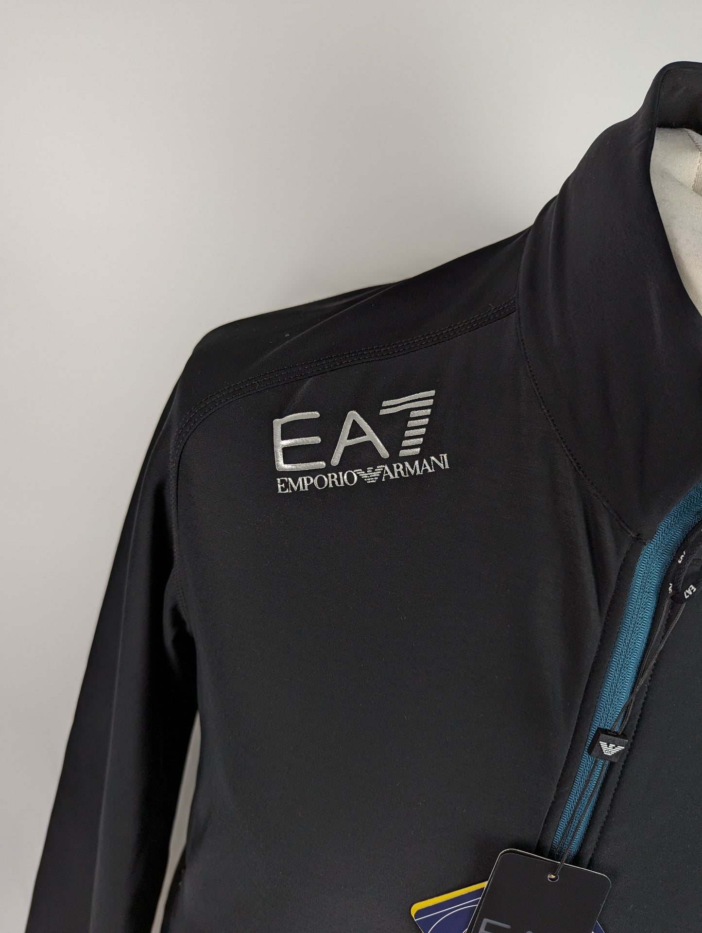 EA7 Emporio Armani Tech Ski Fleece Jacket Mens - Black