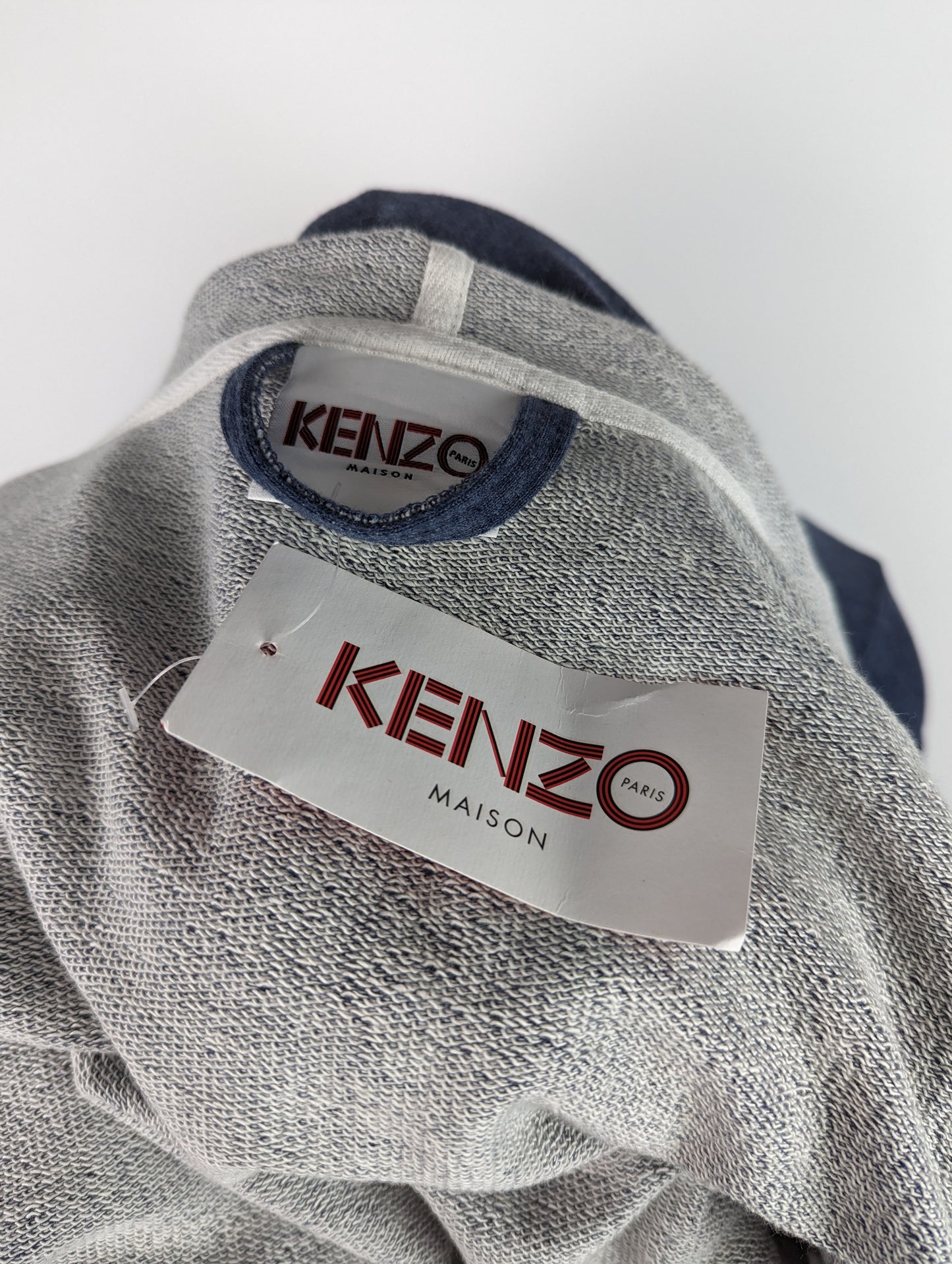 KENZO Paris Mens Dressing Gown - Blue