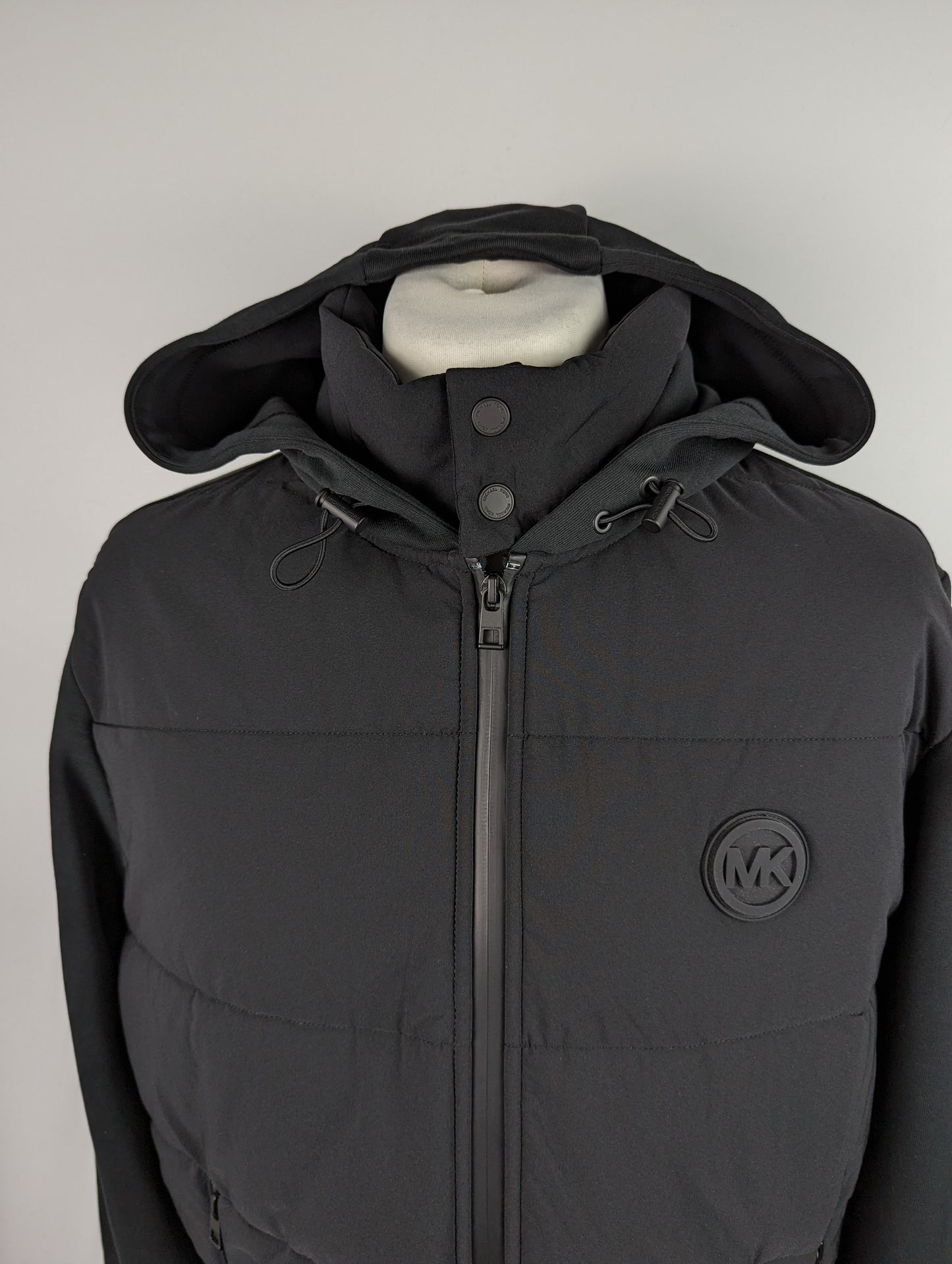 Michael Kors Mens Victory Padded Puffer Jacket - Black