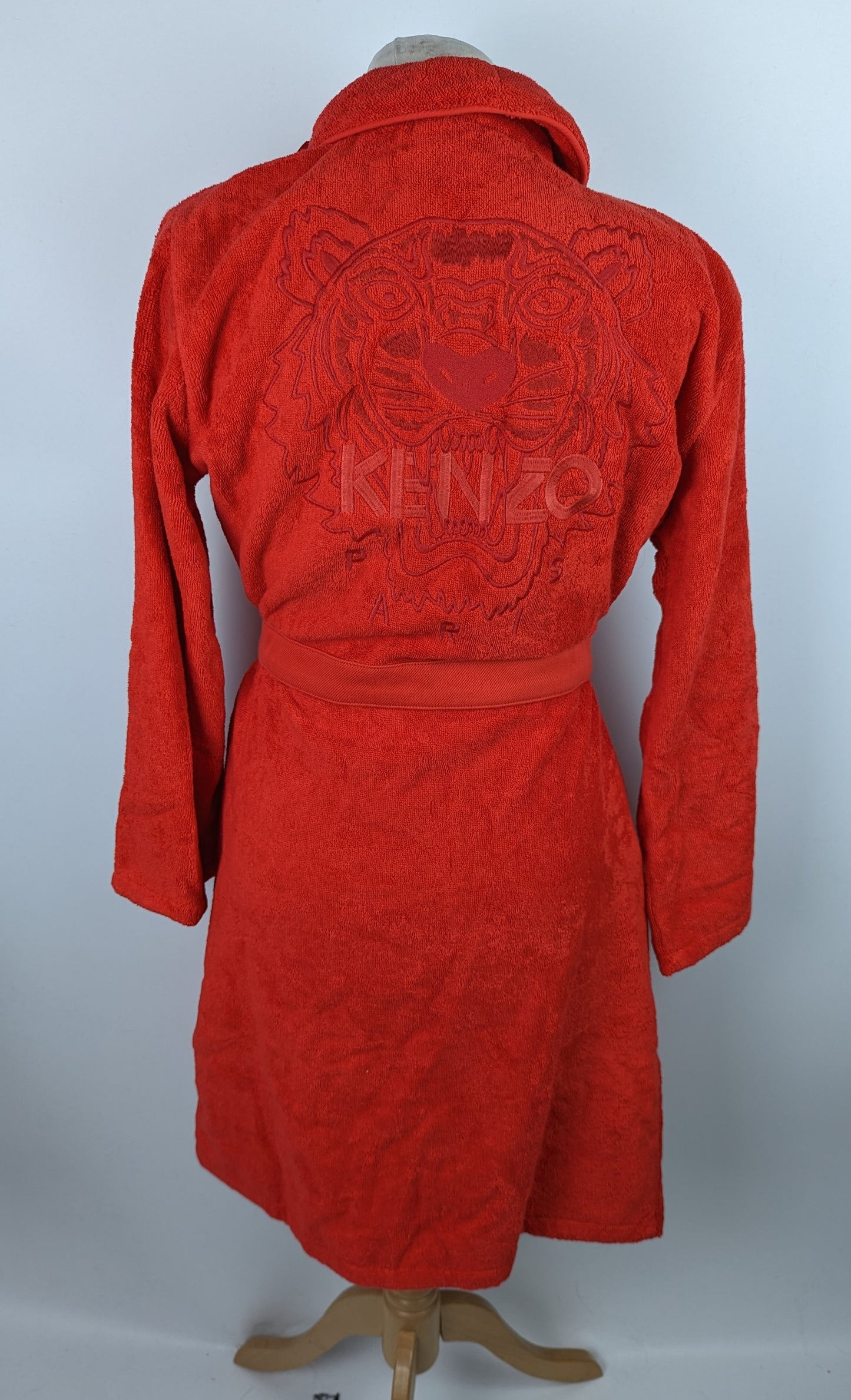 KENZO Womens Iconic Kimono Dressing Gown - Red