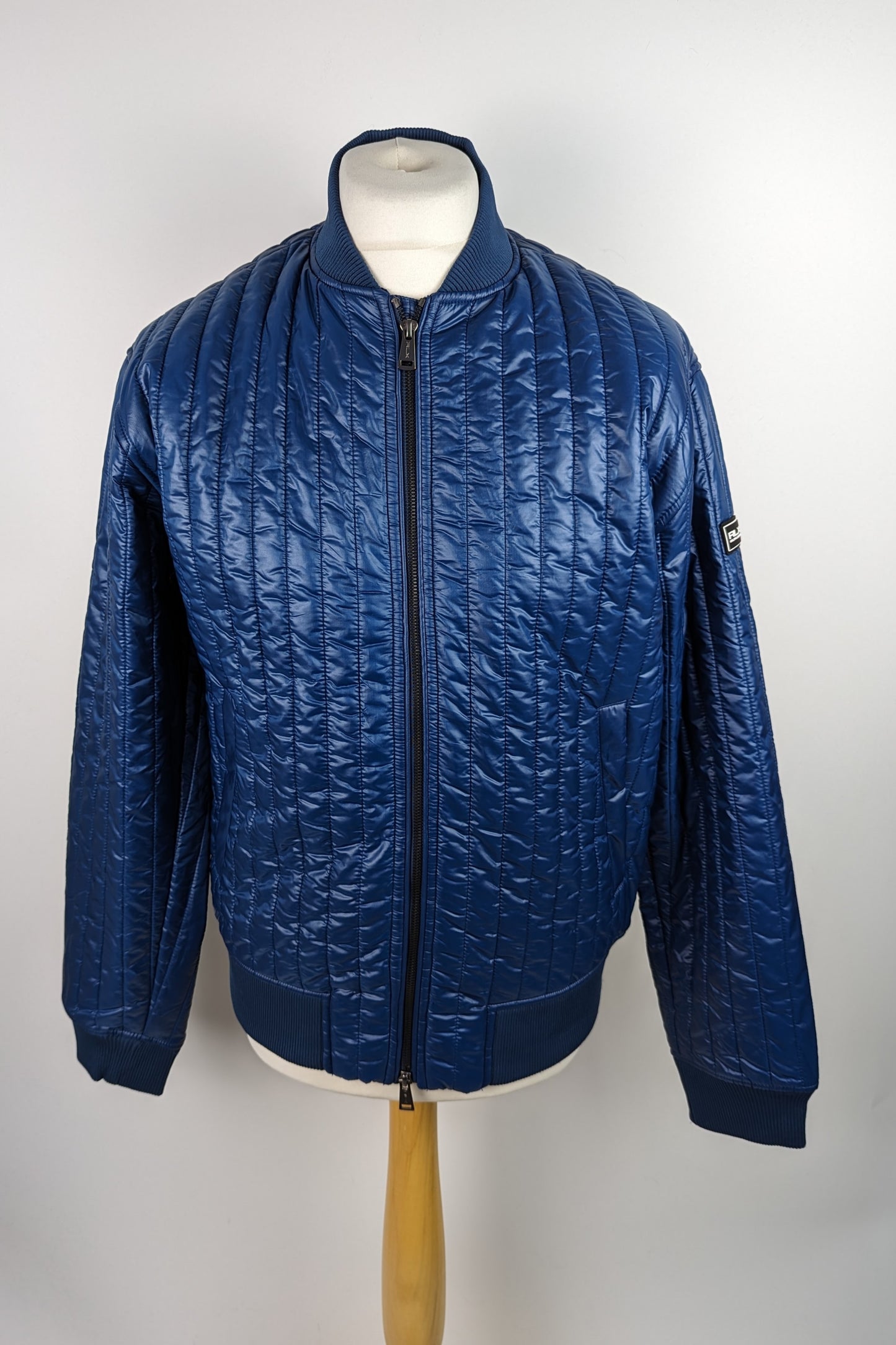 RALPH LAUREN Mens Cormac Bomber Jacket - Raleigh Blue