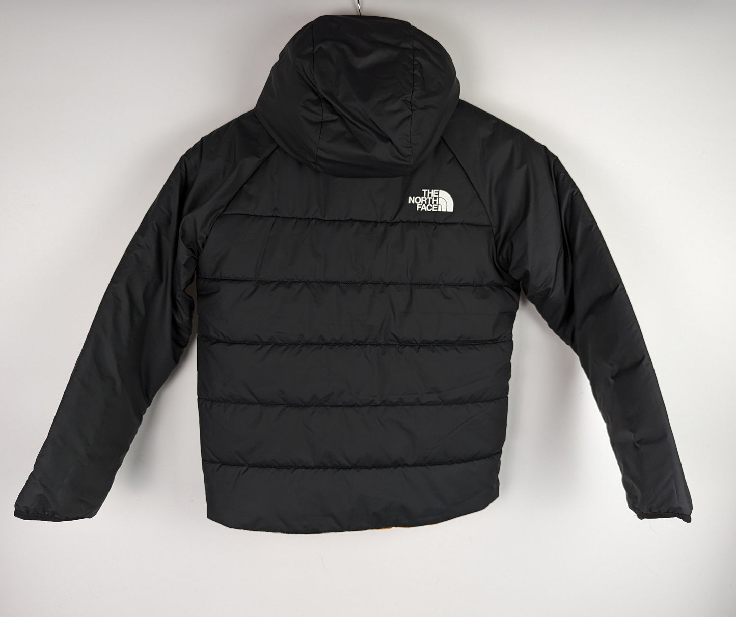 THE NORTH FACE Boys Reversible Perrito Jacket - Black / Cone Orange