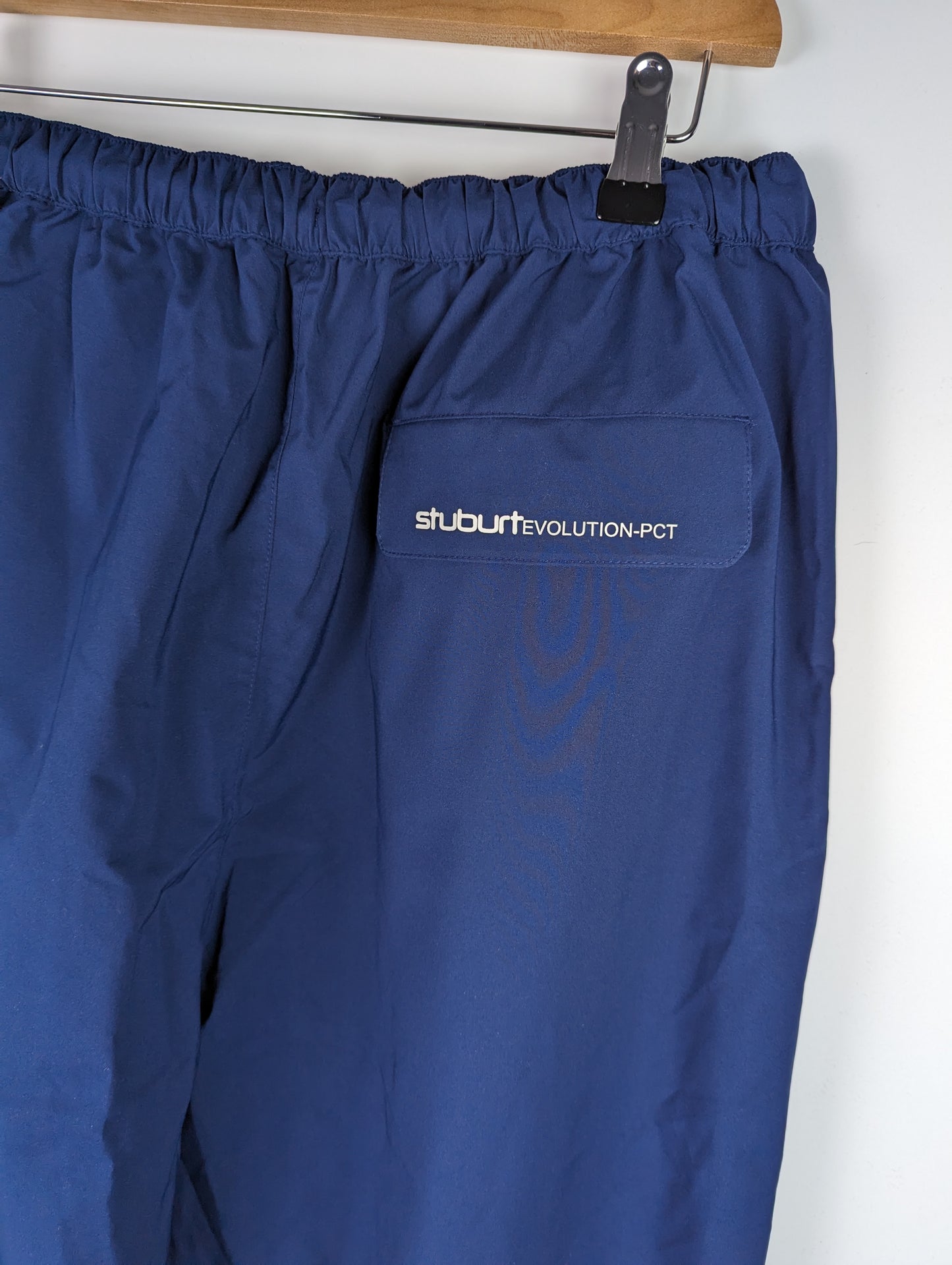 STUBURT Mens Evolution-PCT Waterproof Golf Trousers - Blue