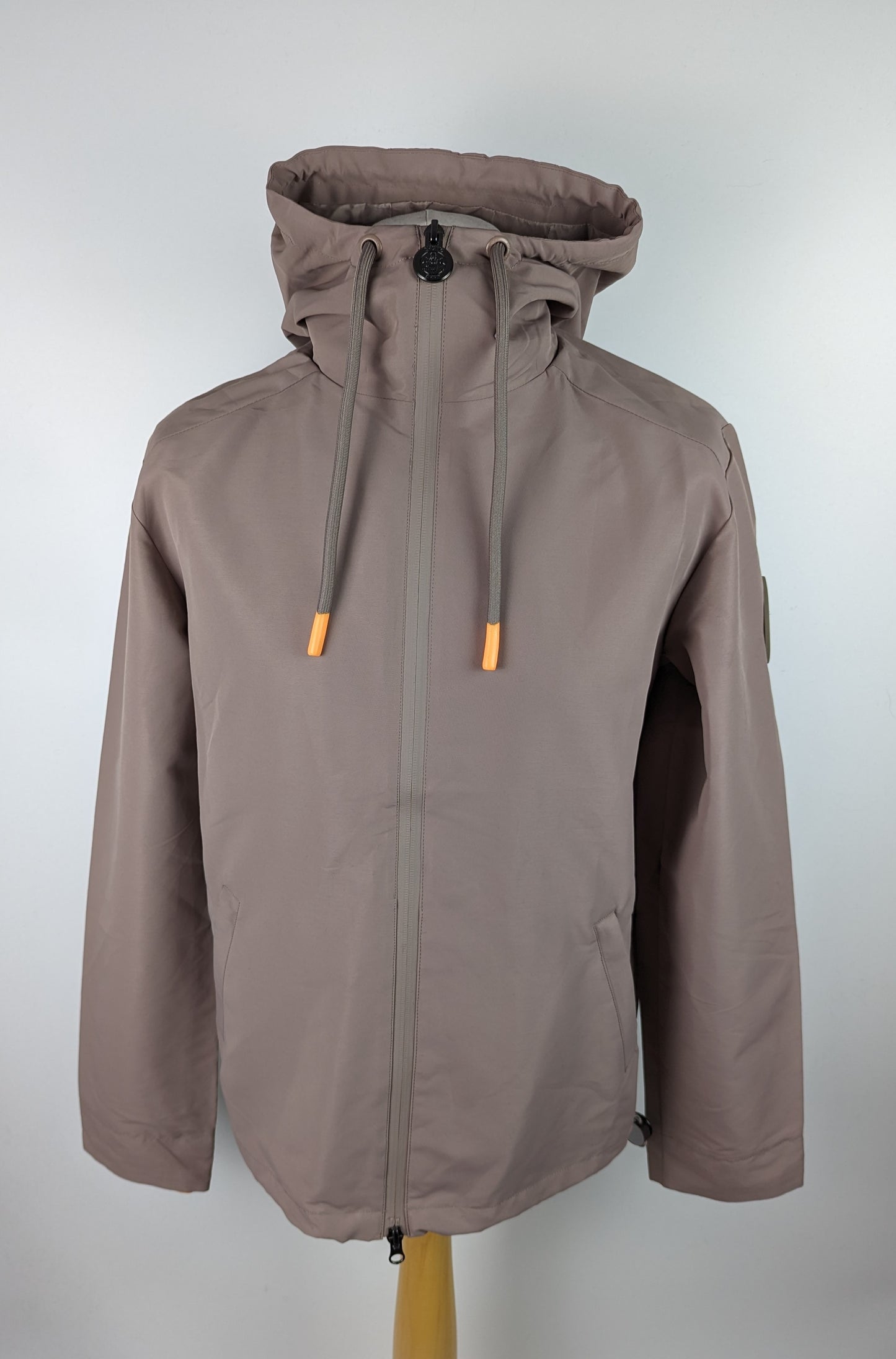 ARCTIC ARMY Arctic Zip Windbreaker - Taupe