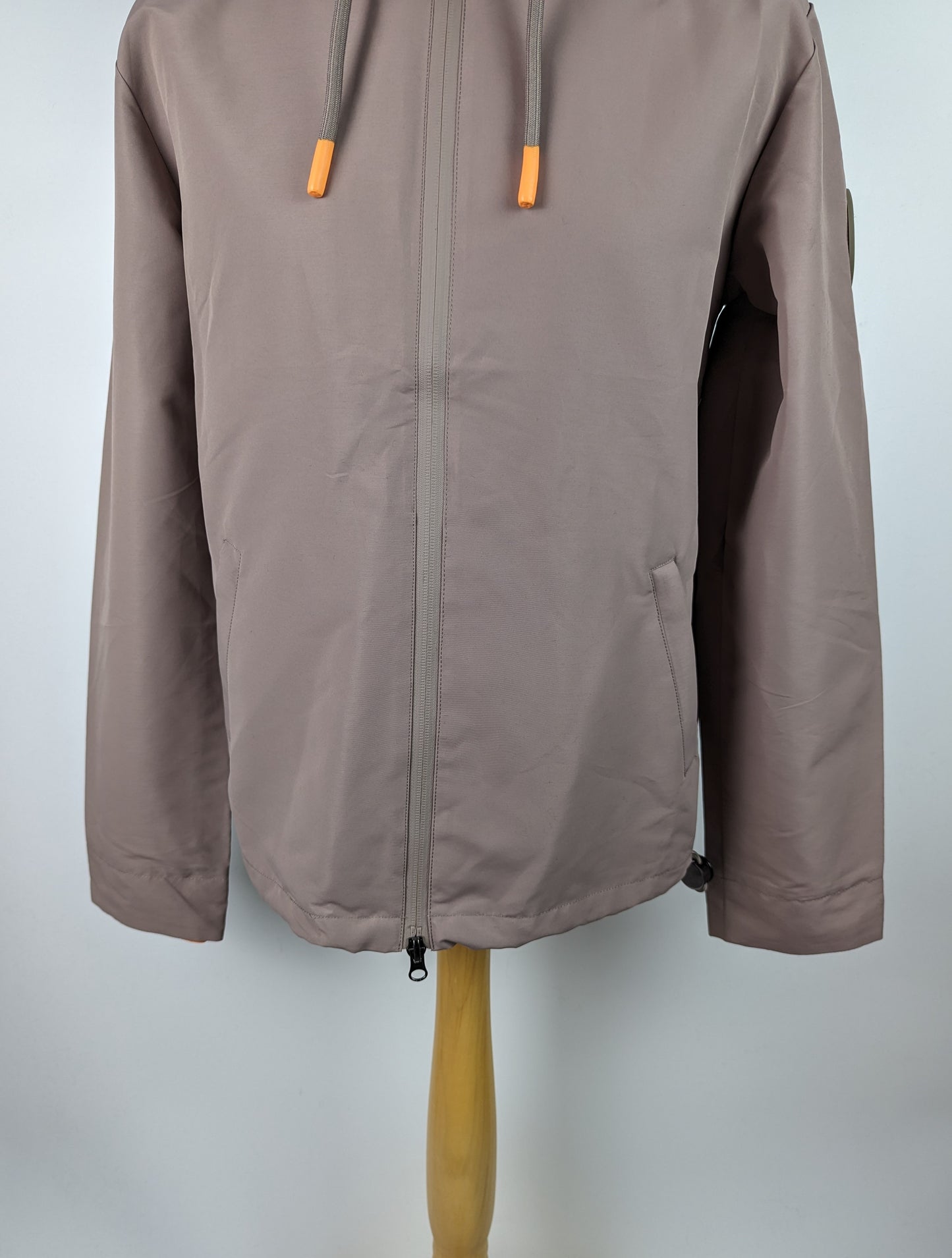 ARCTIC ARMY Arctic Zip Windbreaker - Taupe