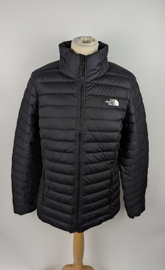 THE NORTH FACE Womens Stretch Down Puffer Jacket - Black