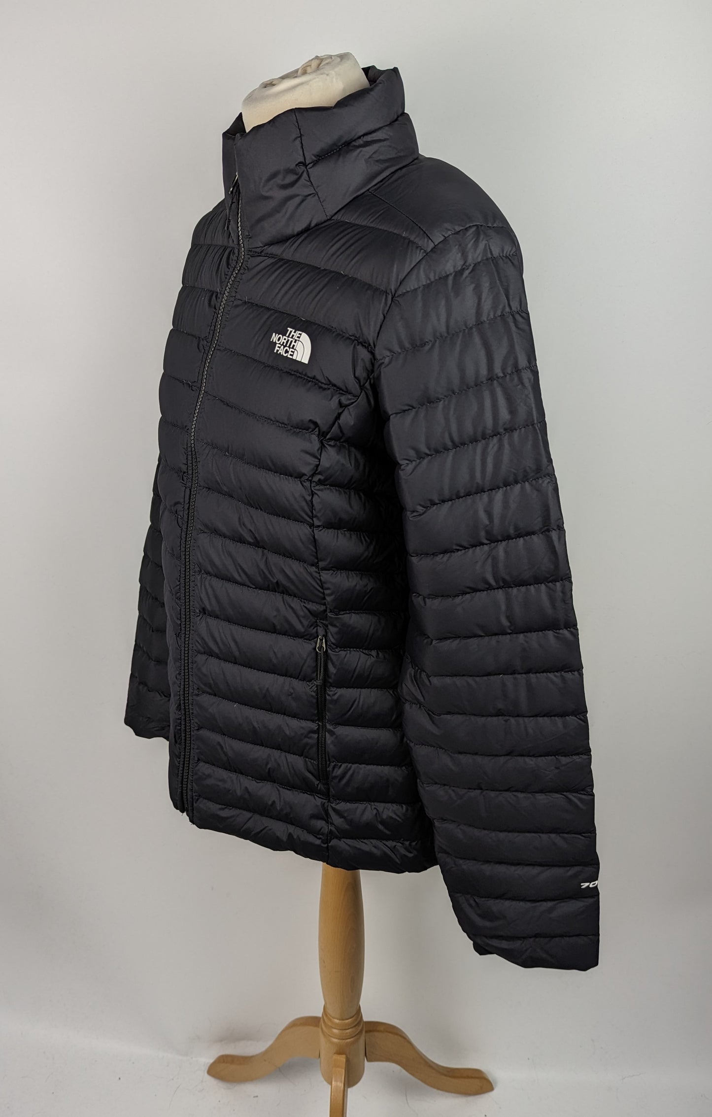 THE NORTH FACE Womens Stretch Down Puffer Jacket - Black