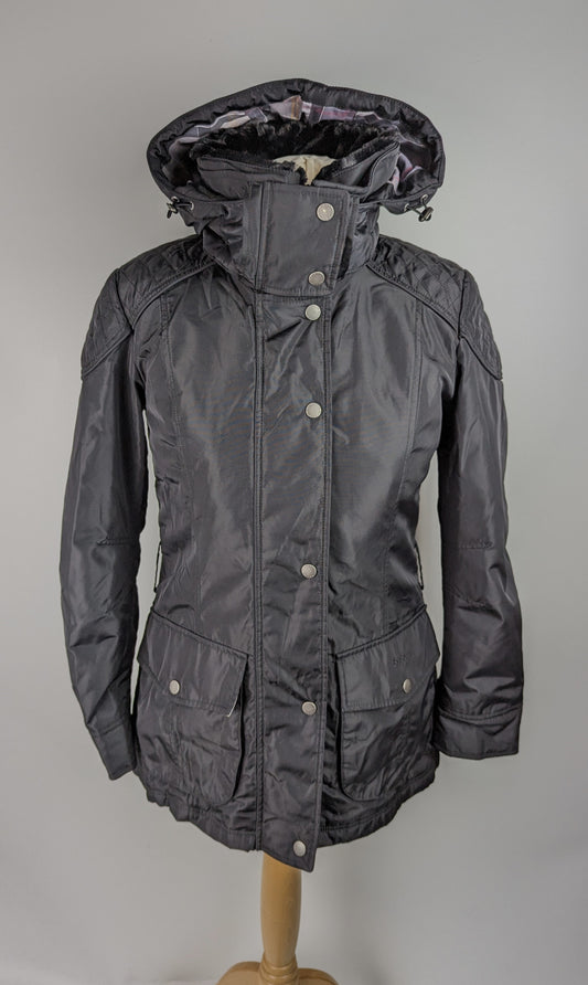 BARBOUR INTERNATIONAL Womens Outlaw Jacket - Black