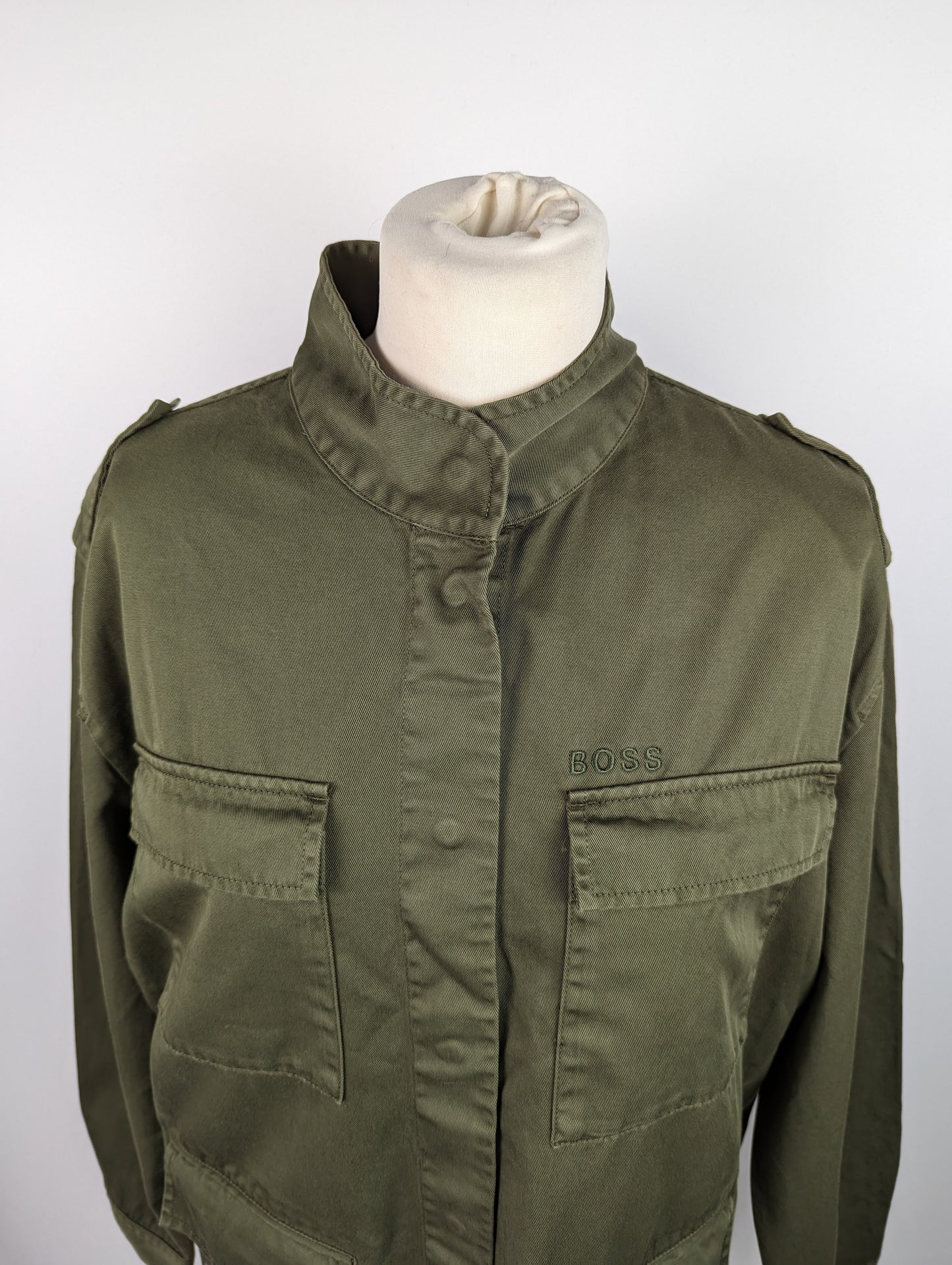 BOSS Womens Jiver Jacket -  Green