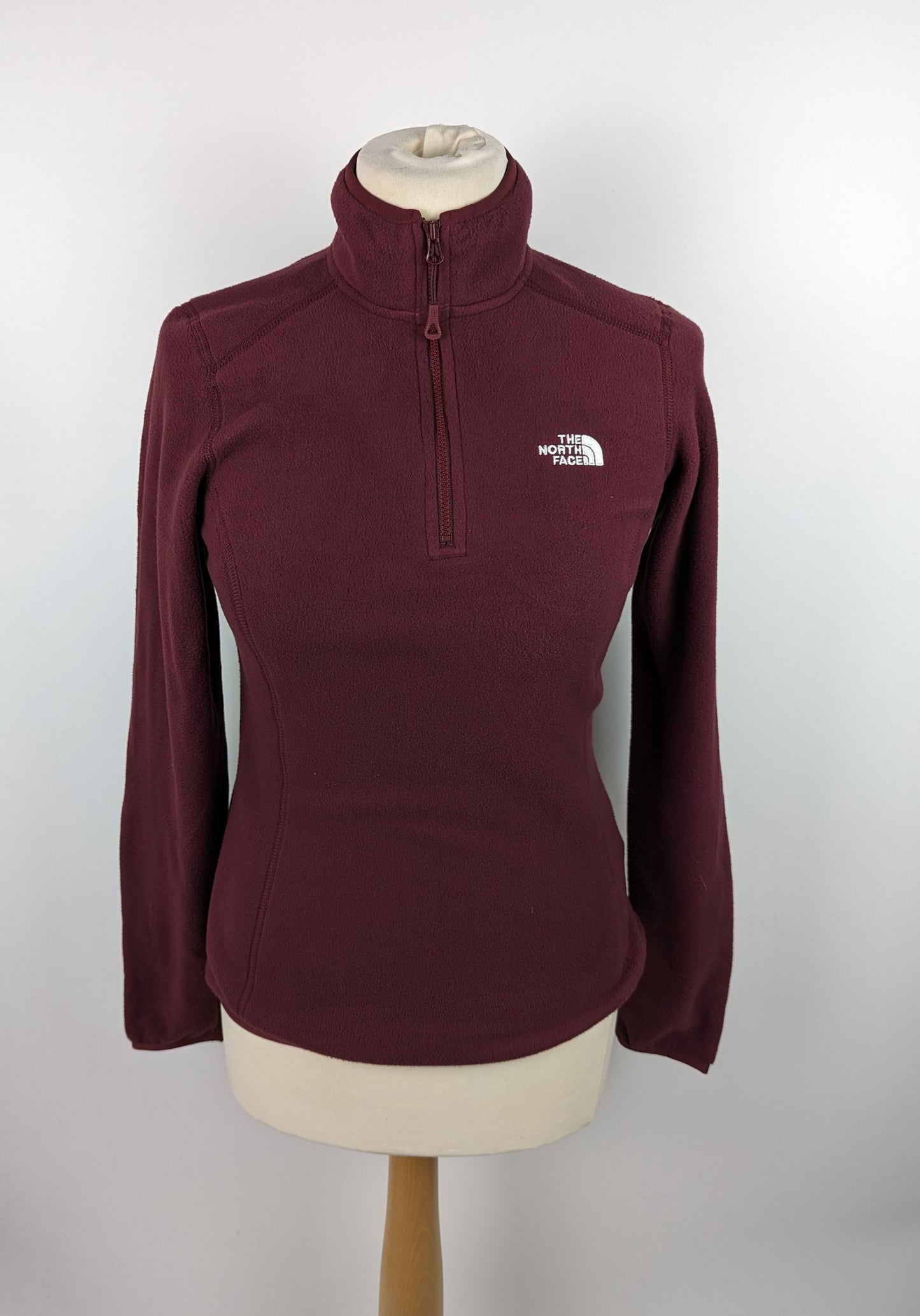 THE NORTH FACE Women's 100 Glacier 1/4 Zip Fleece - Boysenberry Purple