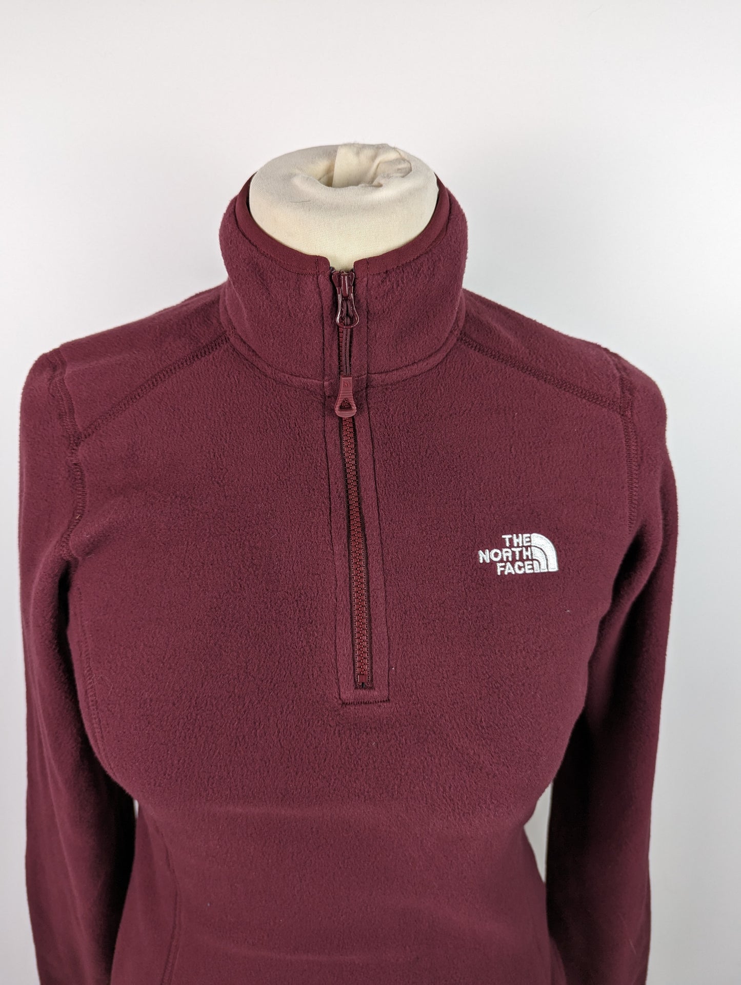 THE NORTH FACE Women's 100 Glacier 1/4 Zip Fleece - Boysenberry Purple