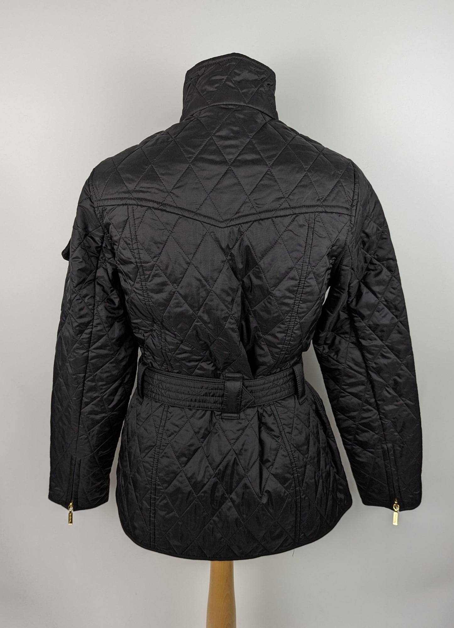 BARBOUR INTERNATIONAL Womens Quilted Jacket - Black