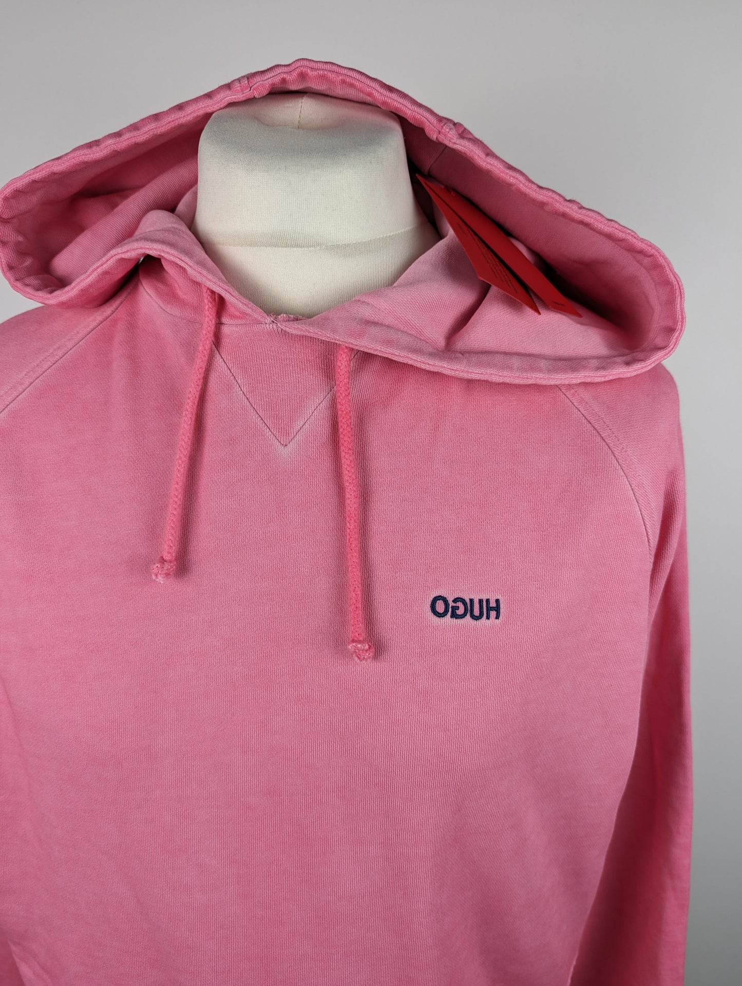 HUGO Men's Derraine Hoodie - Bright Pink