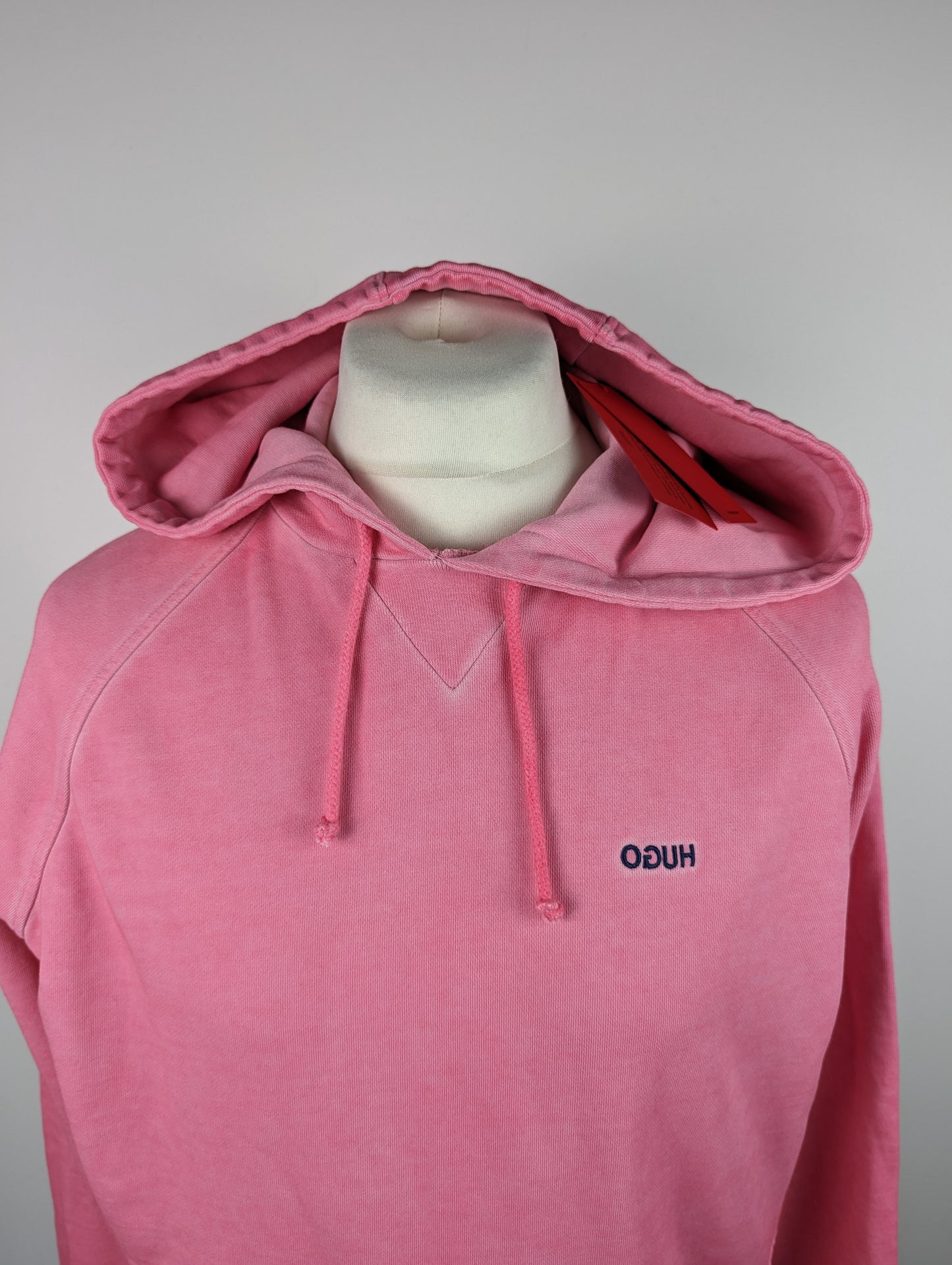 HUGO Men's Derraine Hoodie - Bright Pink