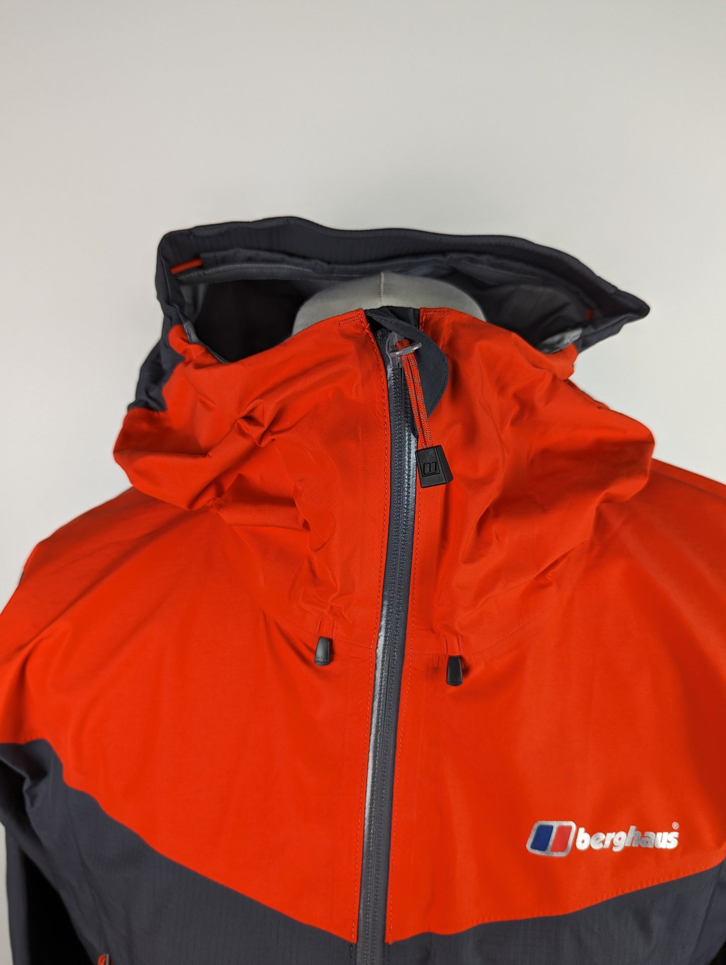 BERGHAUS Mens Velum III Shell Jacket - Red / Grey