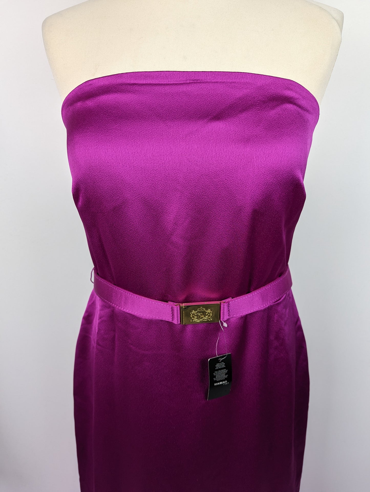 Lauren Ralph Lauren Viljamy Strapless Formal Dress - Bright Fuchsia