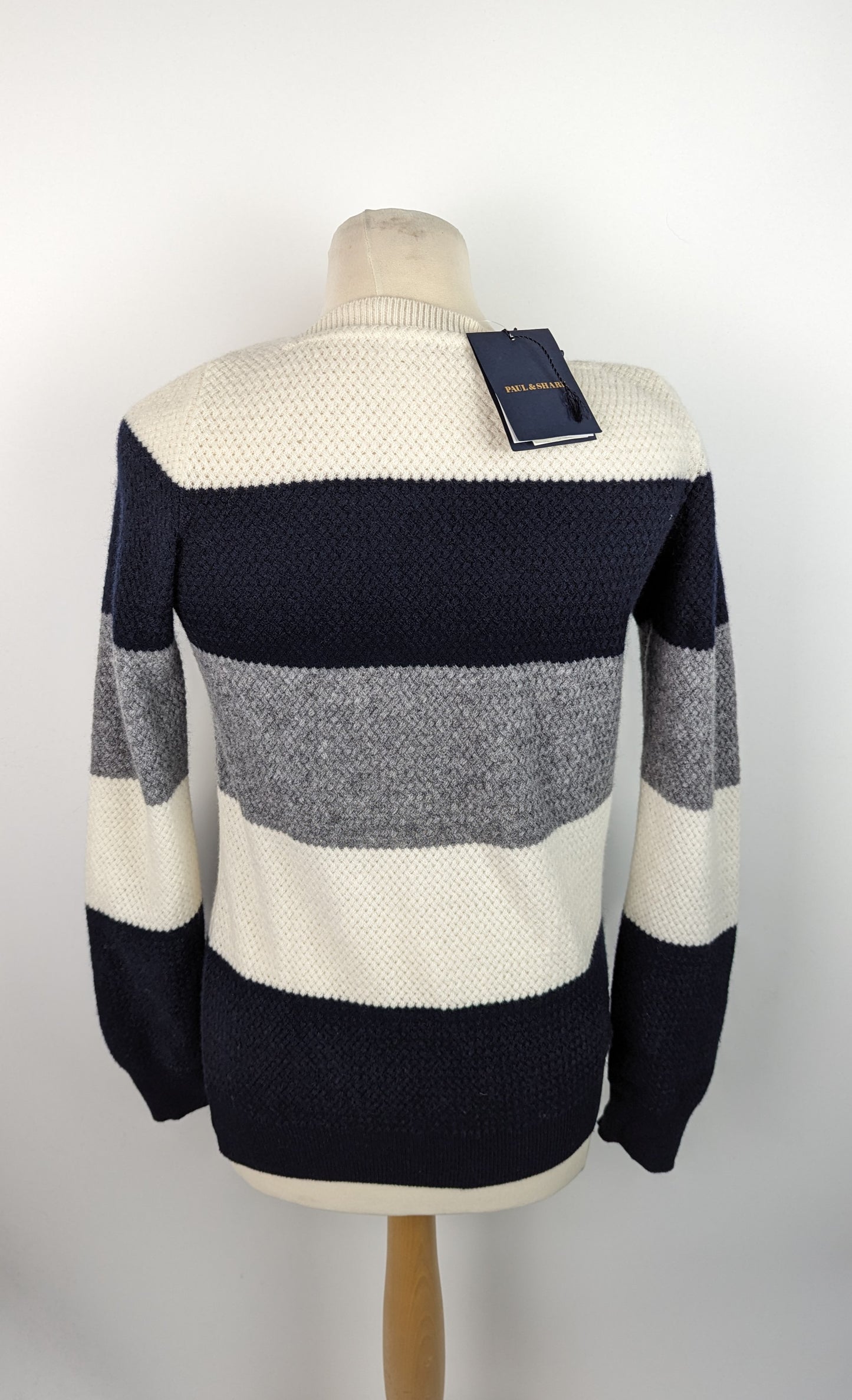 PAUL & SHARK Womens Knit Jumper - Blue / White