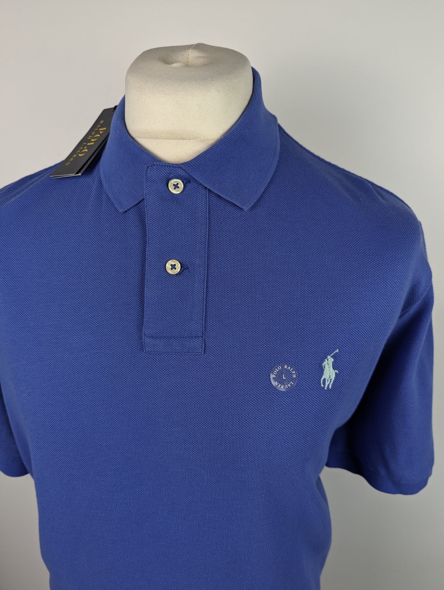 POLO RALPH LAUREN Mens Classic Fit Polo Shirt - Blue