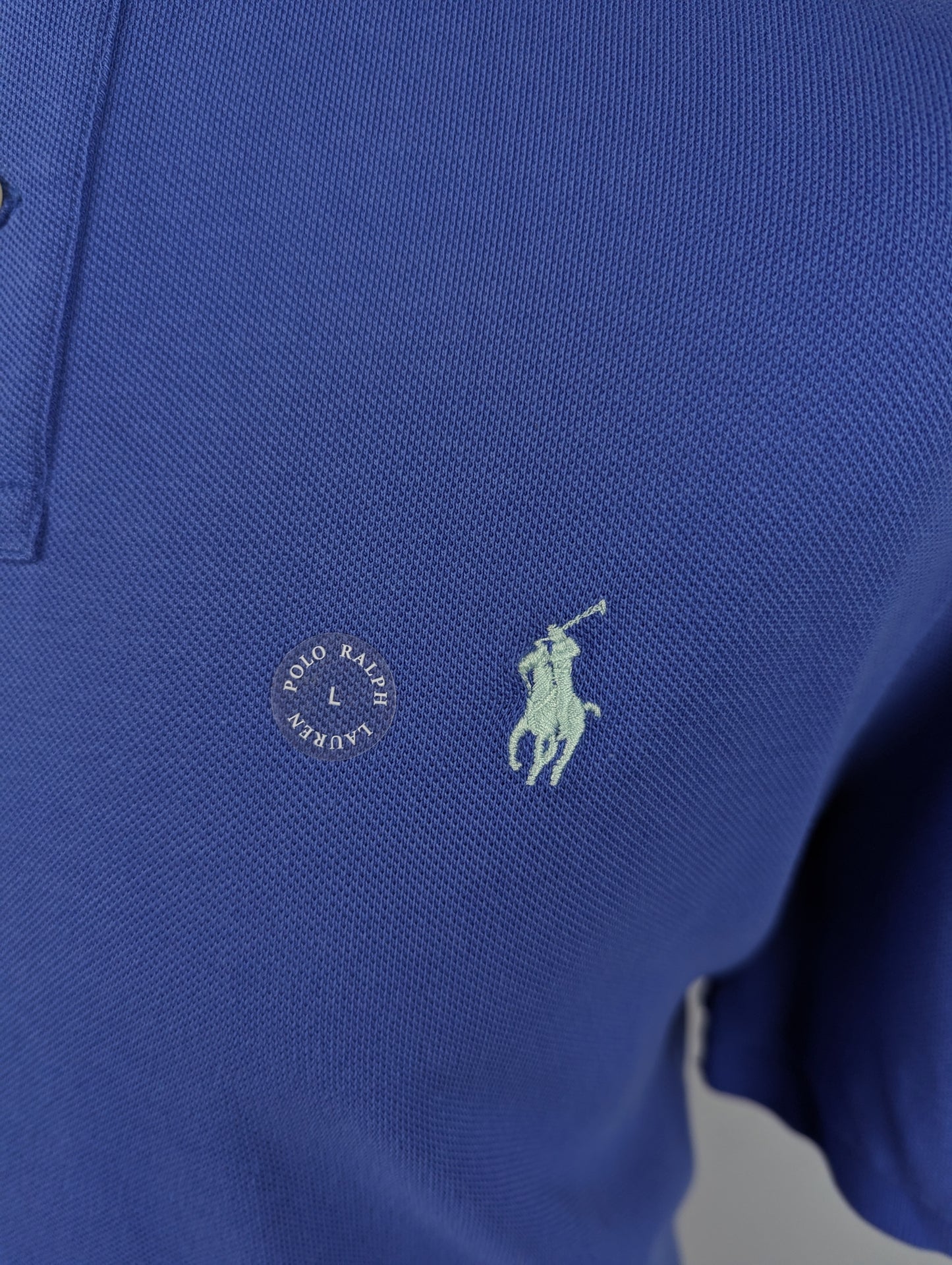 POLO RALPH LAUREN Mens Classic Fit Polo Shirt - Blue