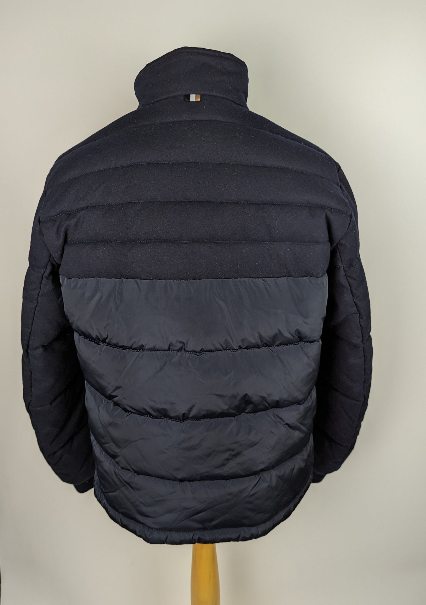 BOSS Mens Cato Puffer Jacket Coat - Dark Blue