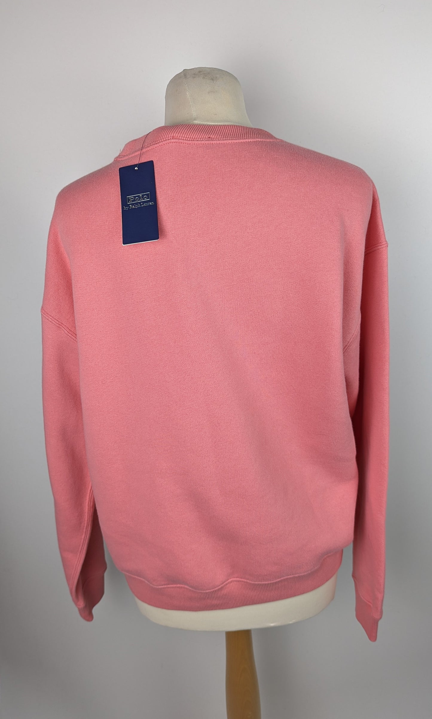 POLO RALPH LAUREN Womens Fleece Crew Sweatshirt - Pink