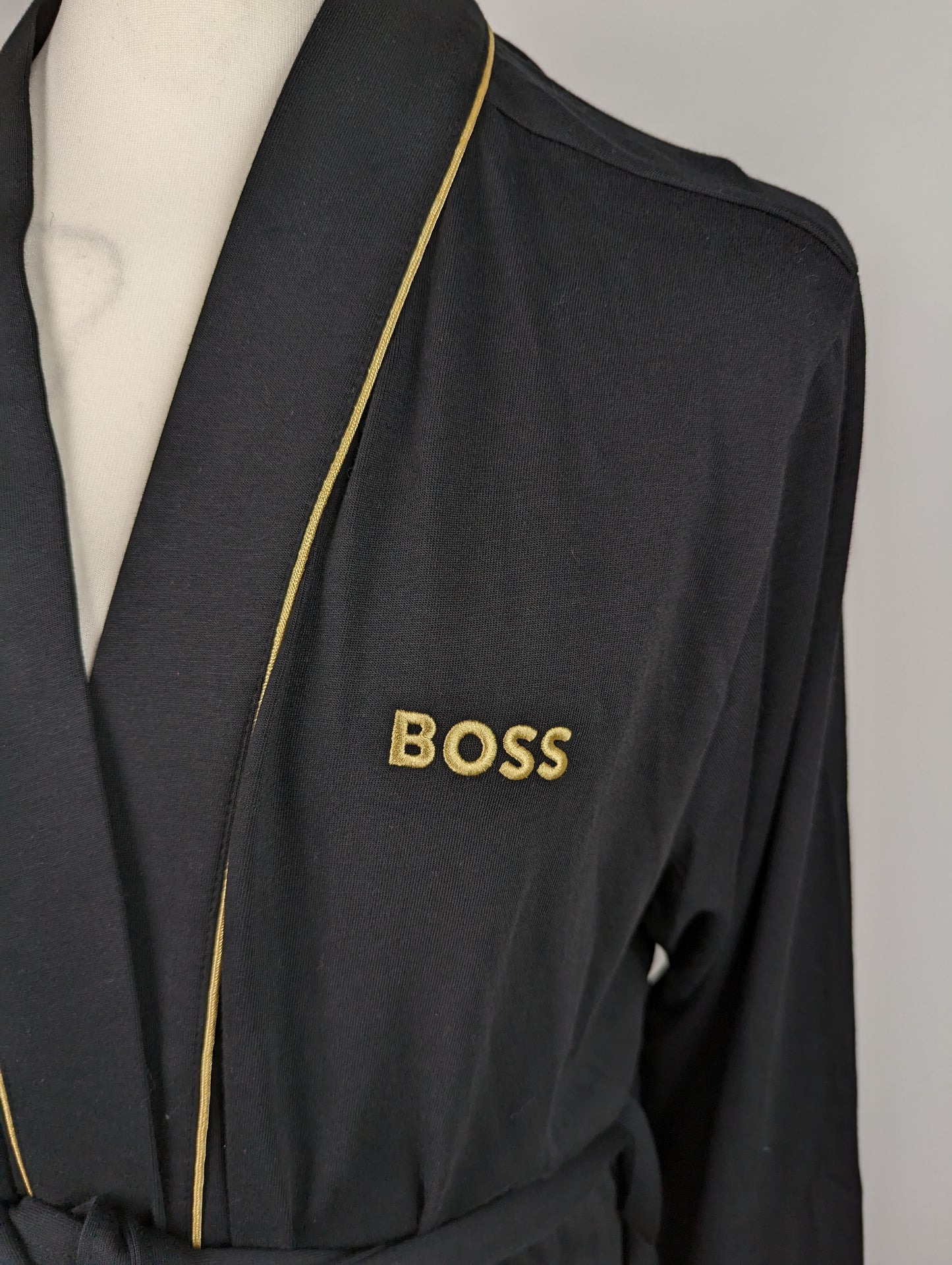 BOSS Men's Classic Kimono - Black / Gold