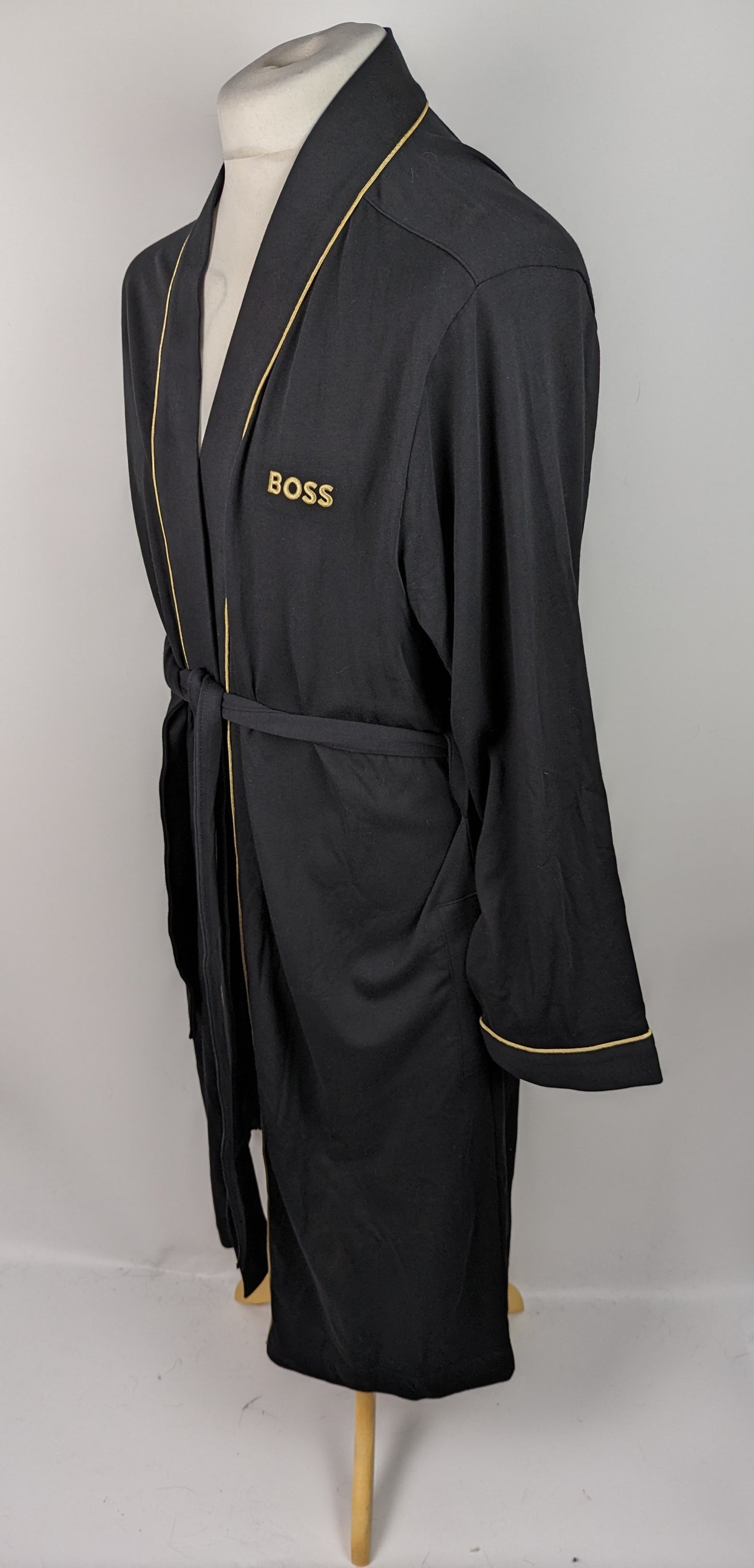 BOSS Men's Classic Kimono - Black / Gold