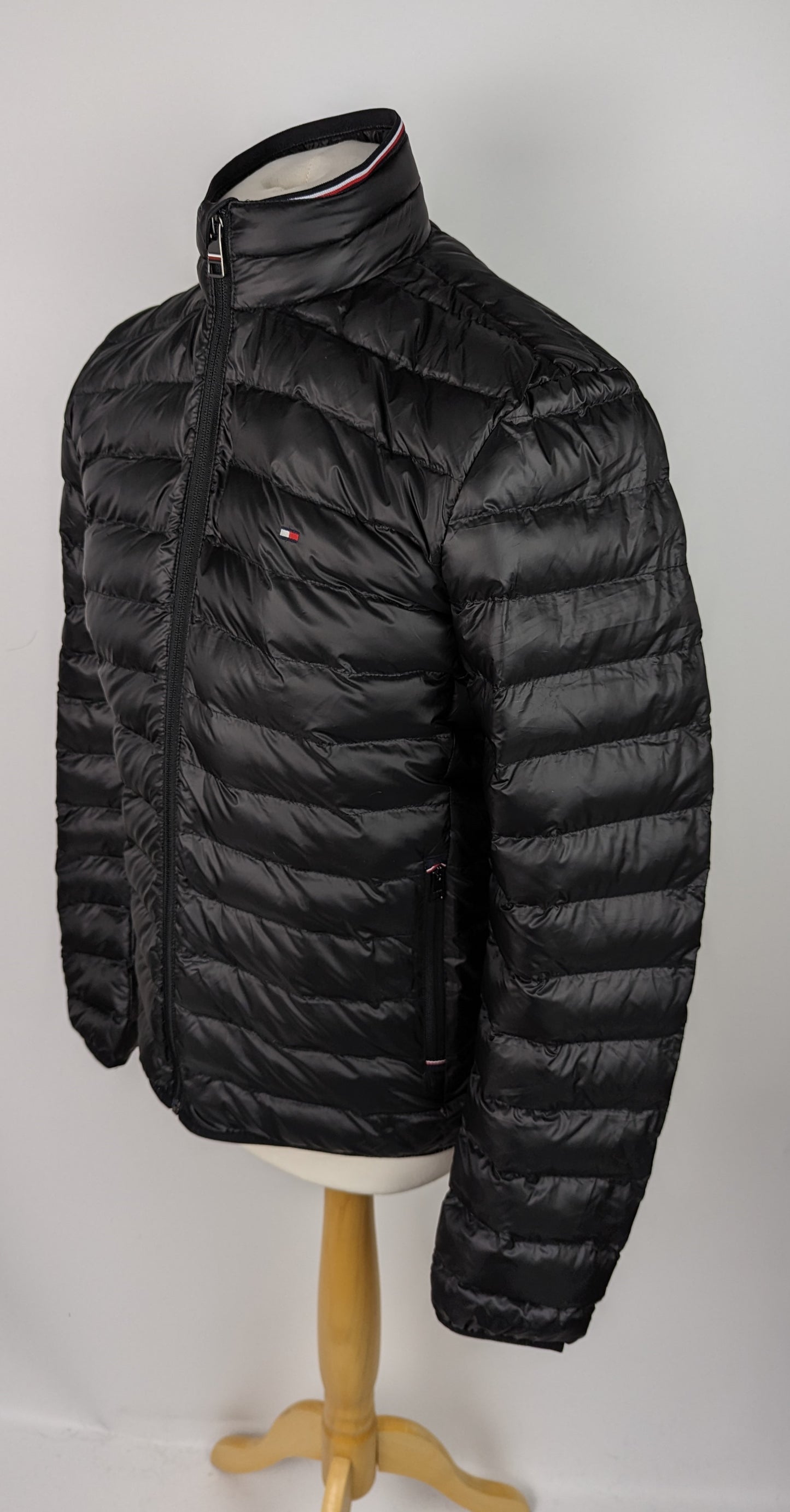 TOMMY HILFIGER Men's Down Jacket - Black