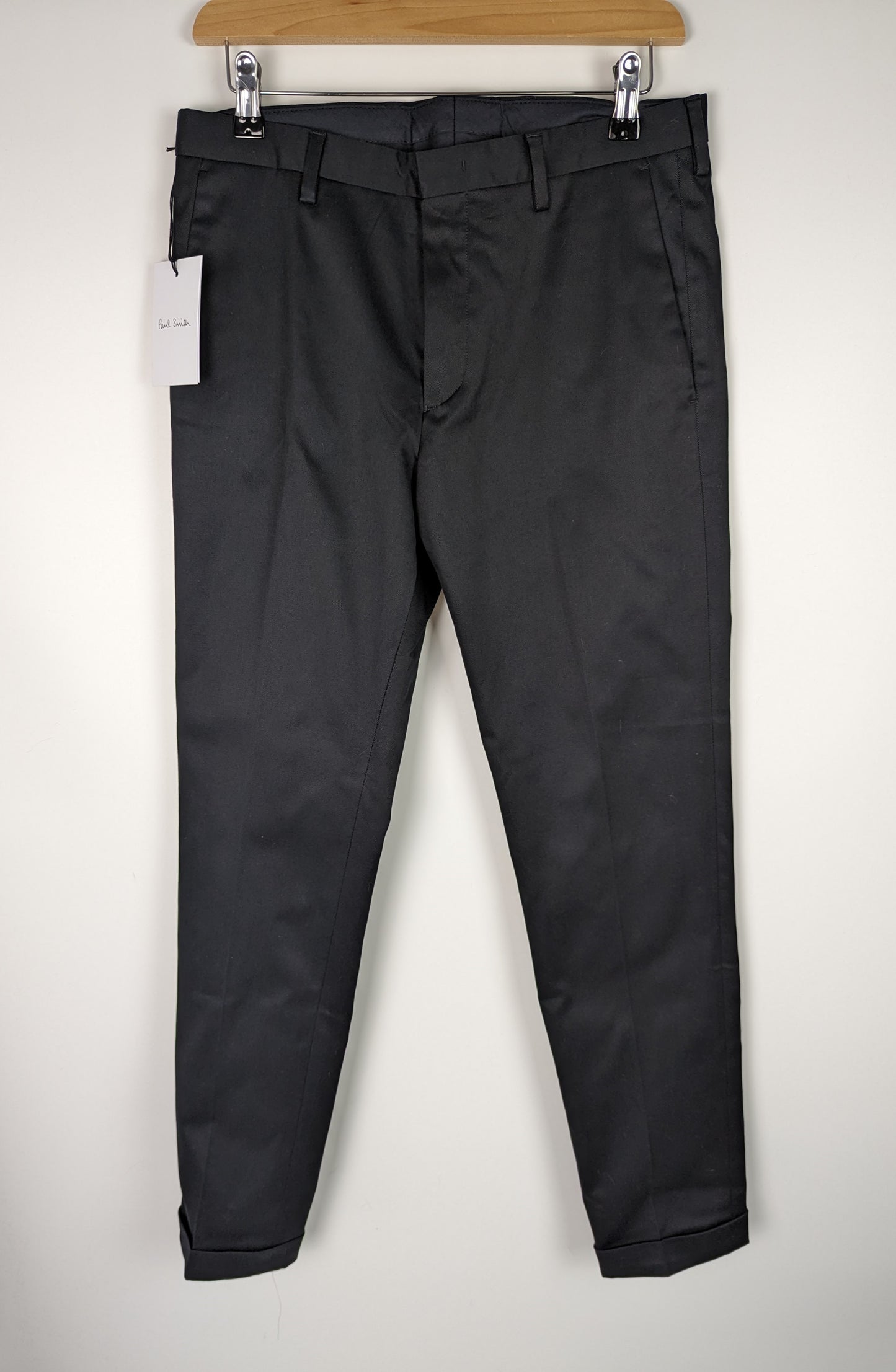 PAUL SMITH Men's Chino Trousers - Black