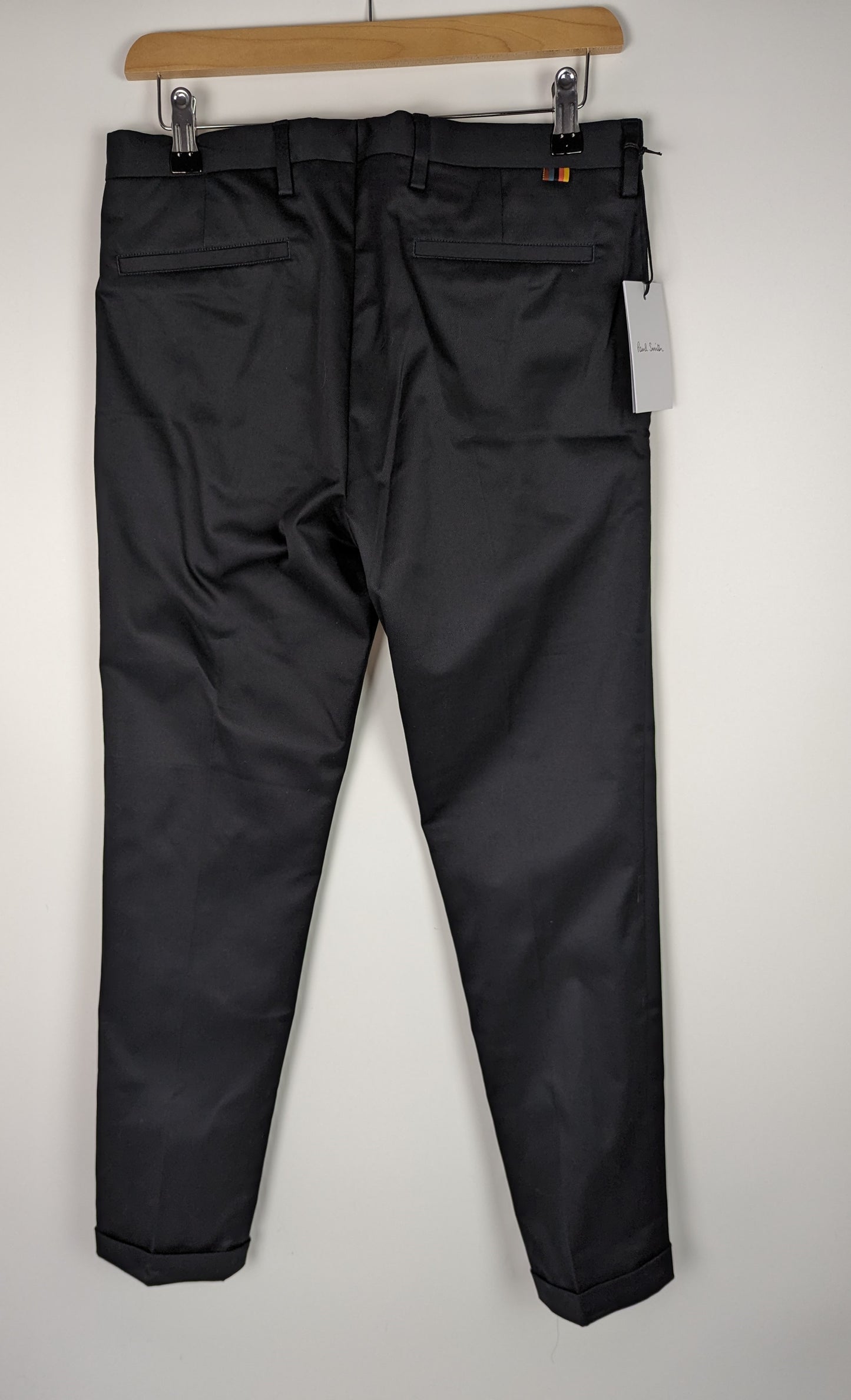 PAUL SMITH Men's Chino Trousers - Black