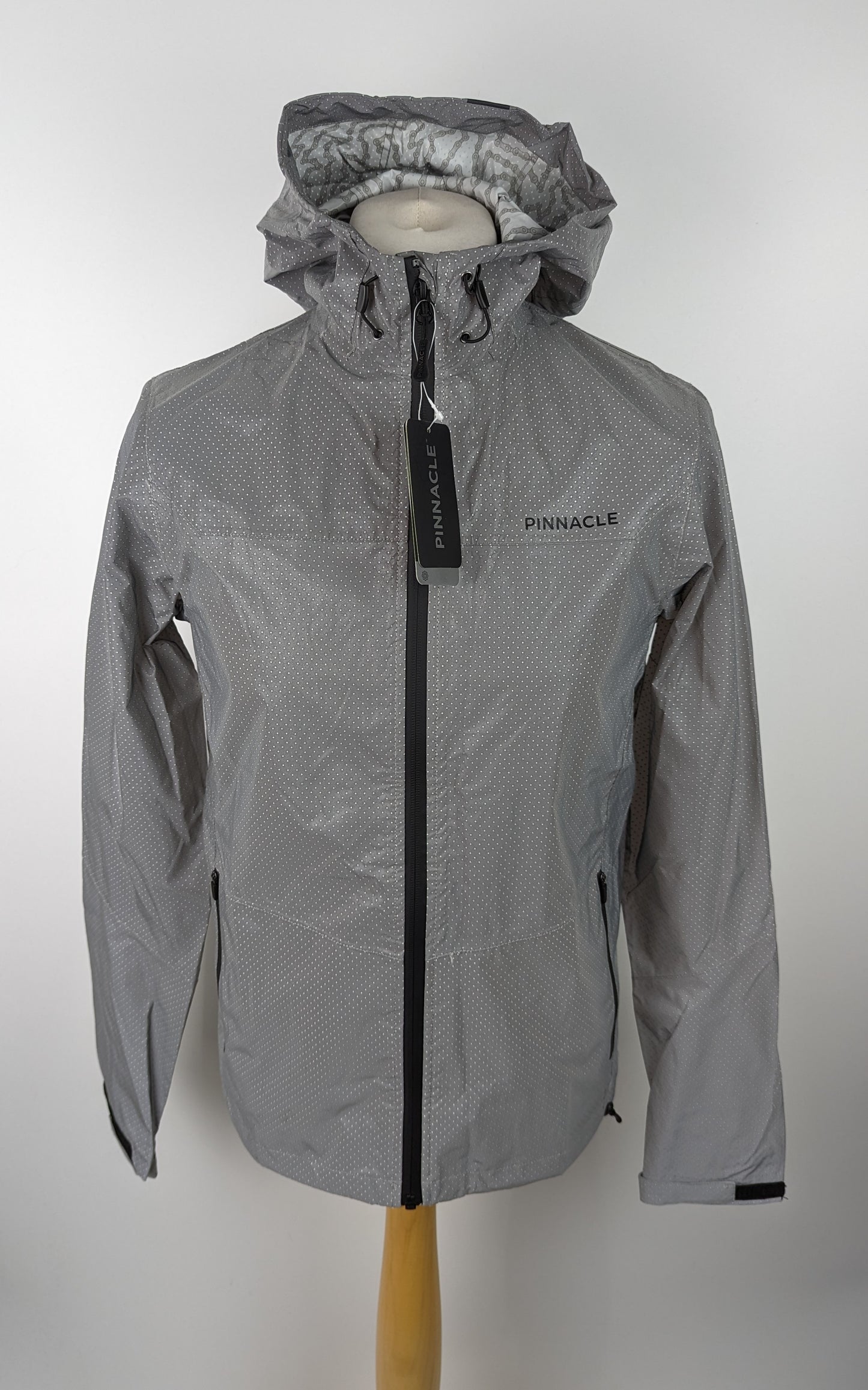 PINNACLE Cycling Jacket Mens - Silver