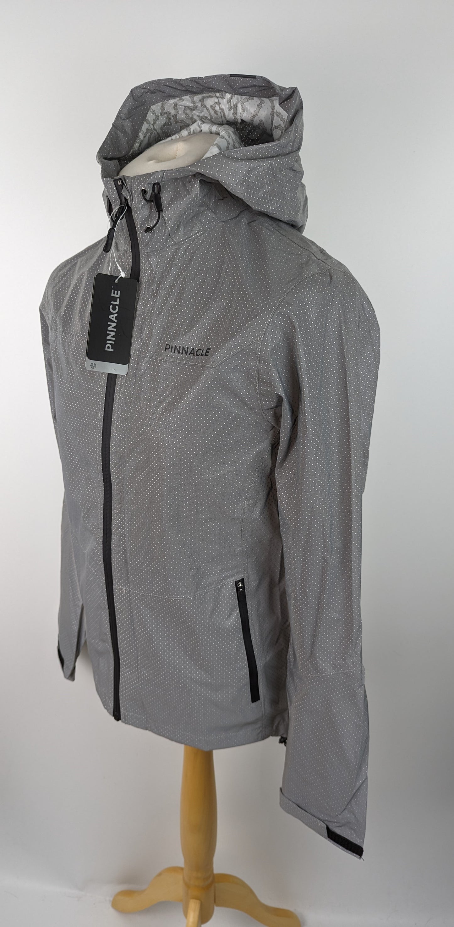 PINNACLE Cycling Jacket Mens - Silver