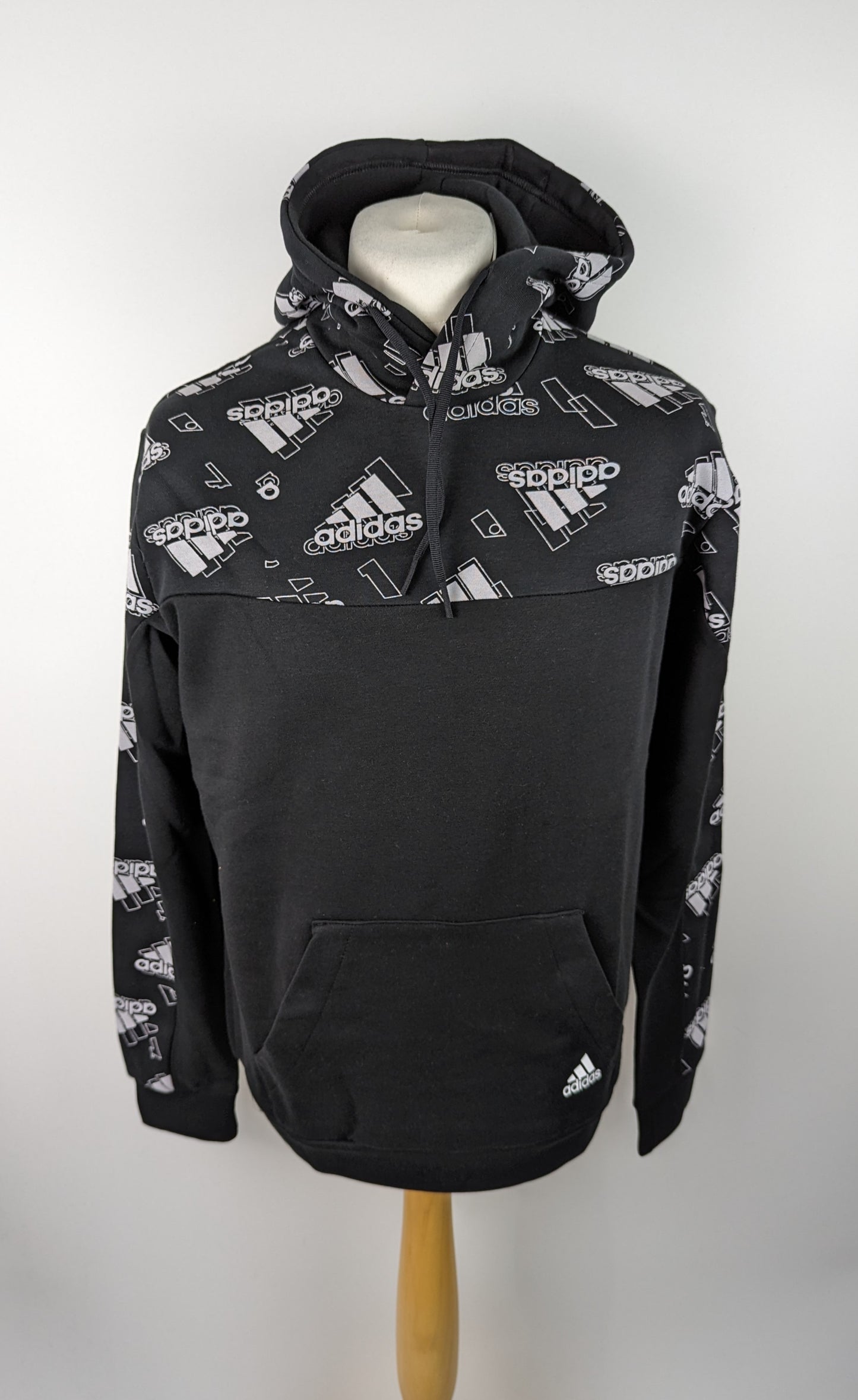 ADIDAS Mens Graphic Hoodie - Black