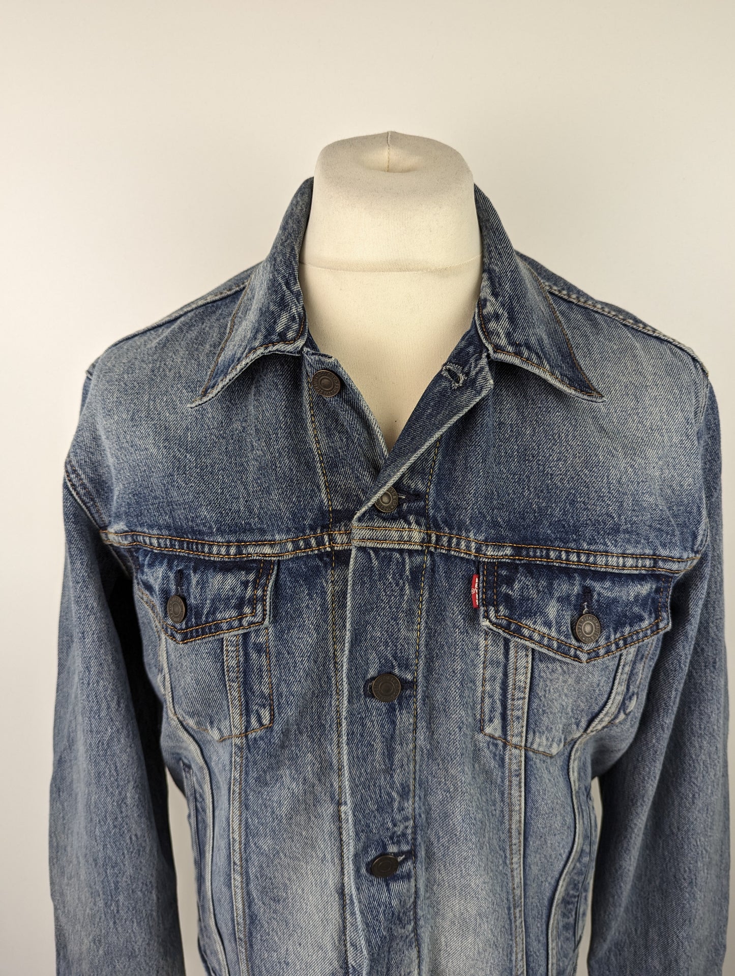 LEVIS Mens Denim Trucker Jacket - Blue