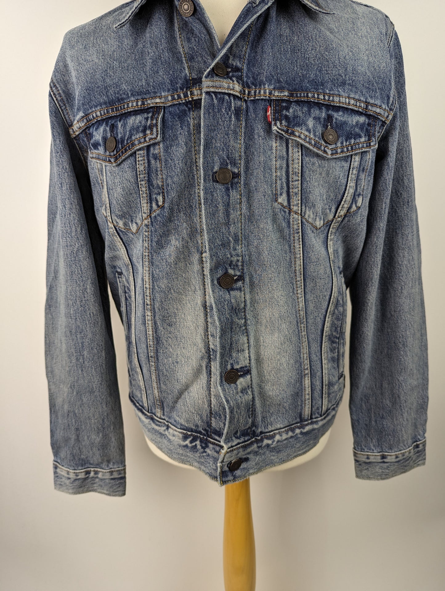 LEVIS Mens Denim Trucker Jacket - Blue