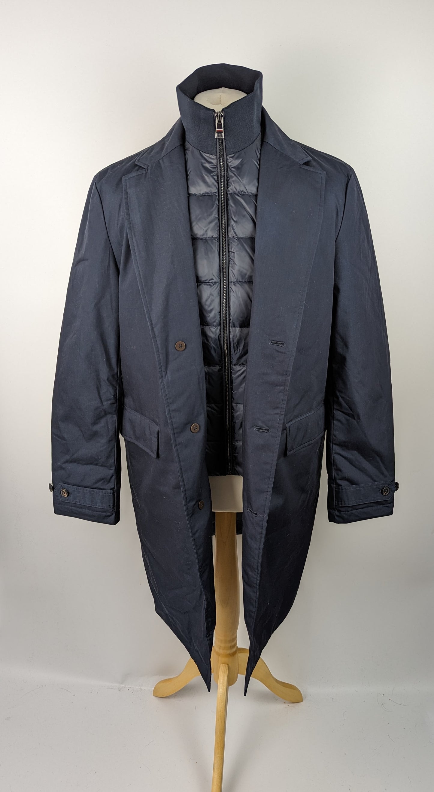 TOMMY HILFIGER Mens Down Coat - Blue