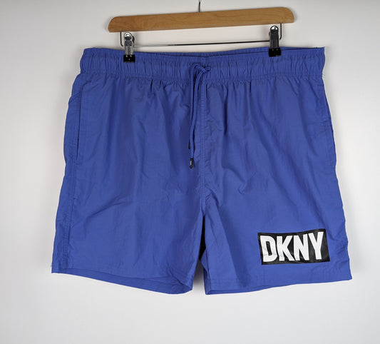 DKNY Mens Kos Swim Shorts Trunk - Purple