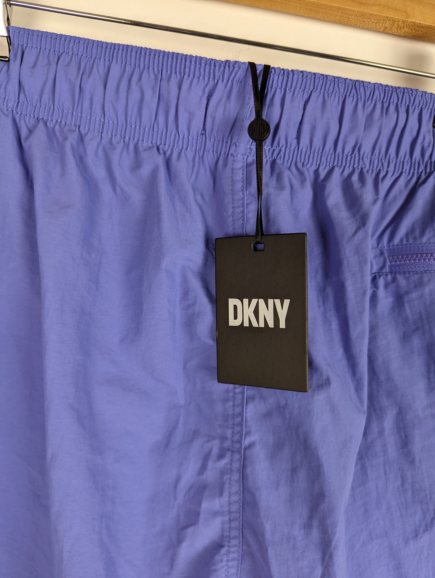 DKNY Mens Kos Swim Shorts Trunk - Purple