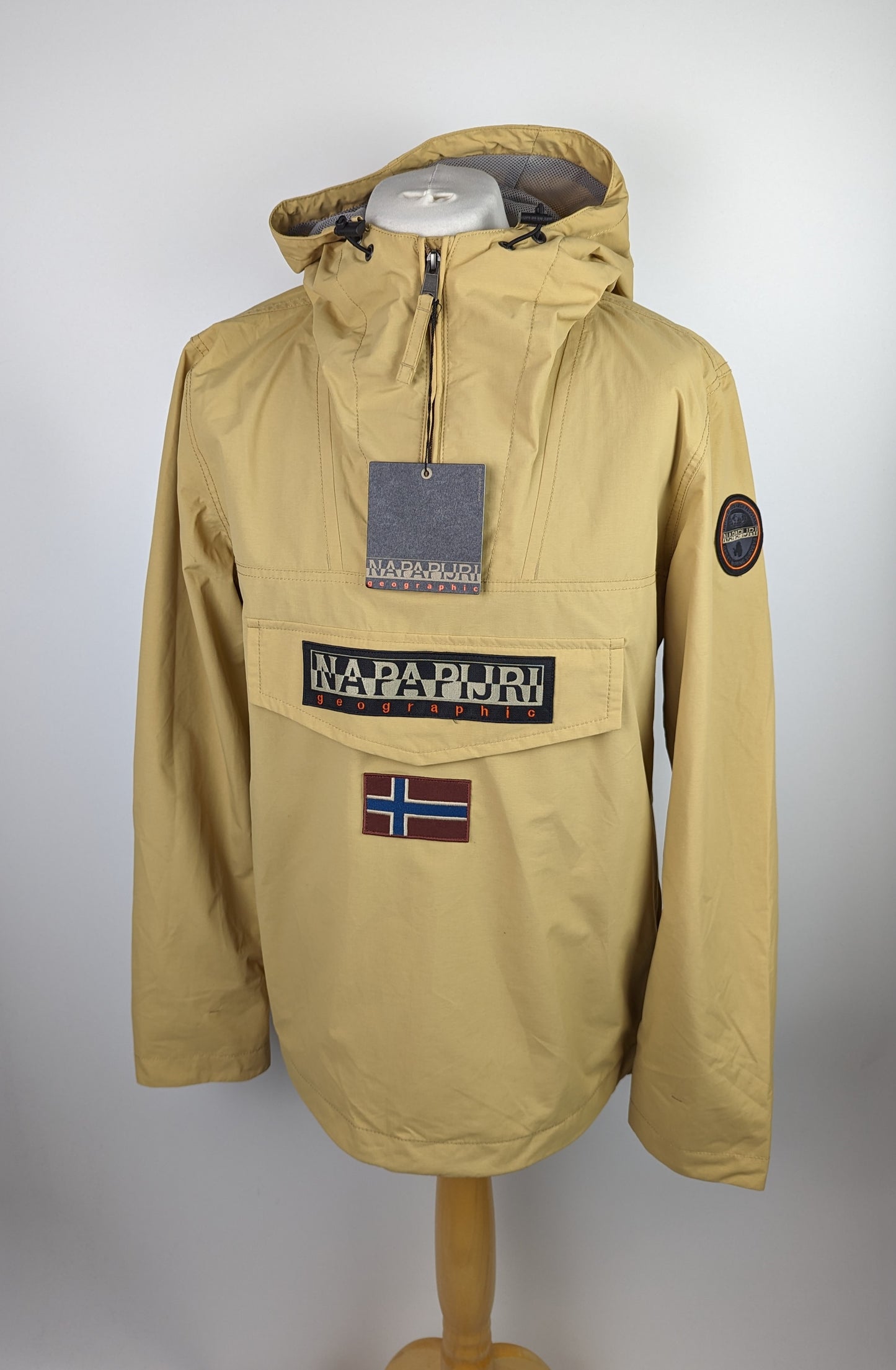 NAPAPIJRI Mens Rainforest Jacket - Sand Beige