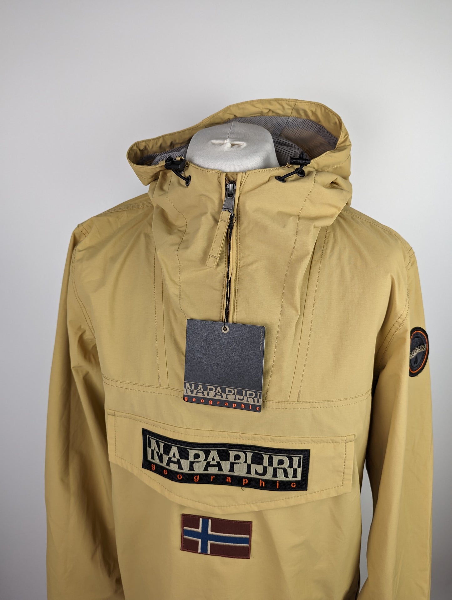 NAPAPIJRI Mens Rainforest Jacket - Sand Beige