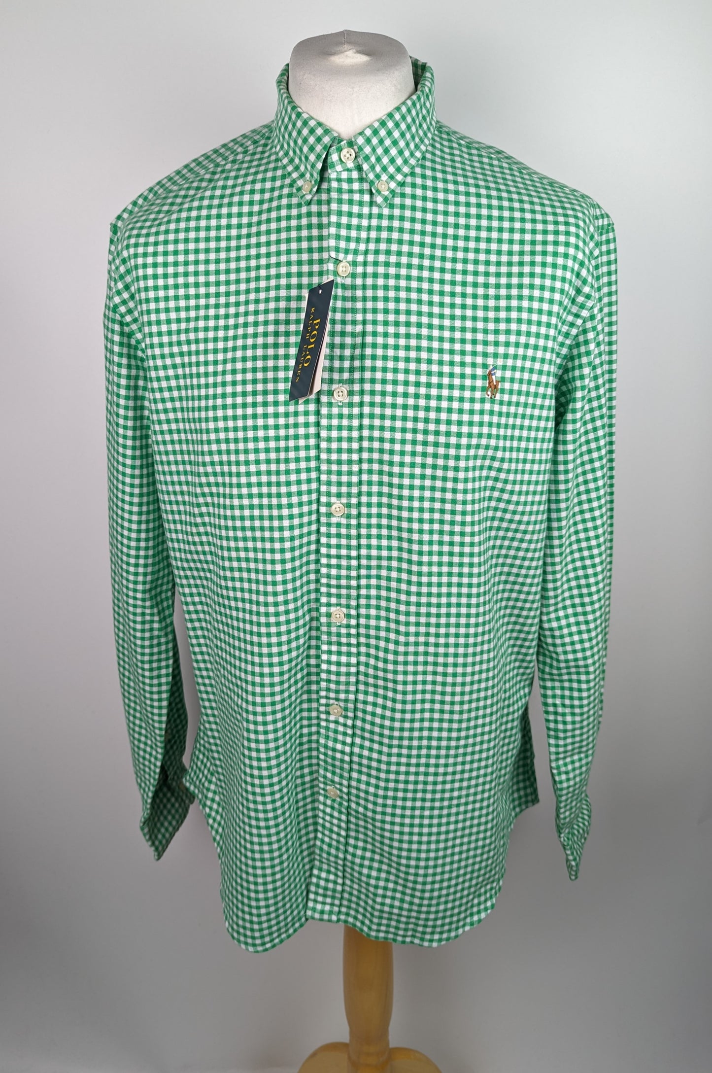 Polo Ralph Lauren Men's Oxford Gingham Shirt - Green