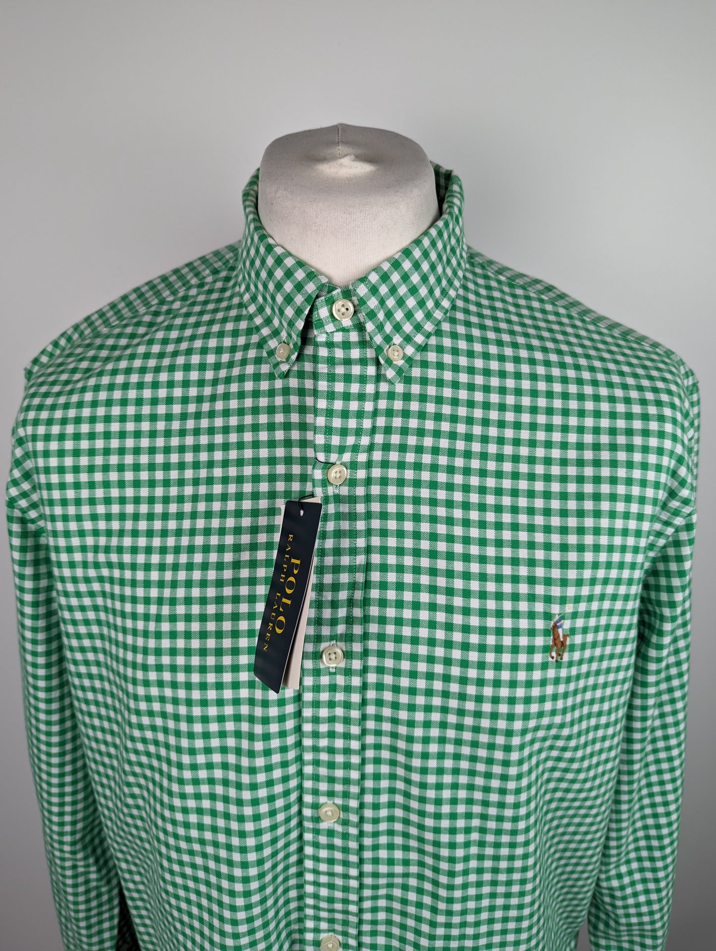 Polo Ralph Lauren Men's Oxford Gingham Shirt - Green