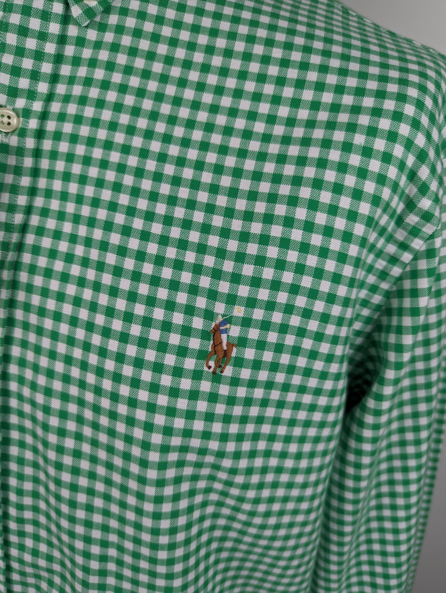 Polo Ralph Lauren Men's Oxford Gingham Shirt - Green