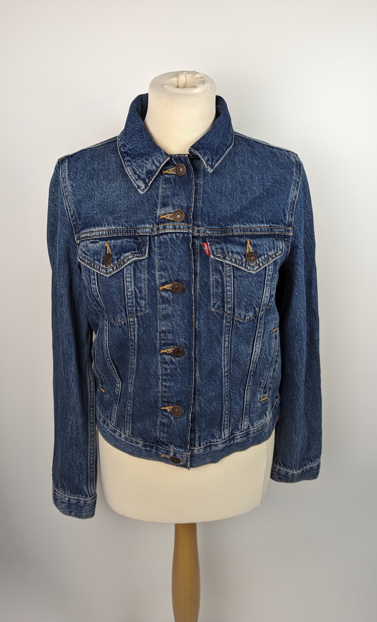 LEVIS Womens Boyfriend Trucker Jacket - Blue