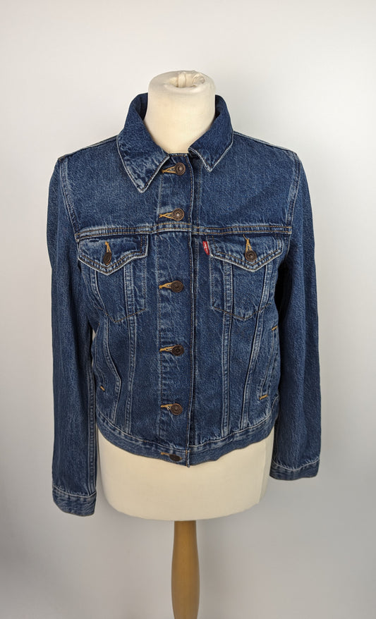 LEVIS Womens Boyfriend Trucker Jacket - Blue