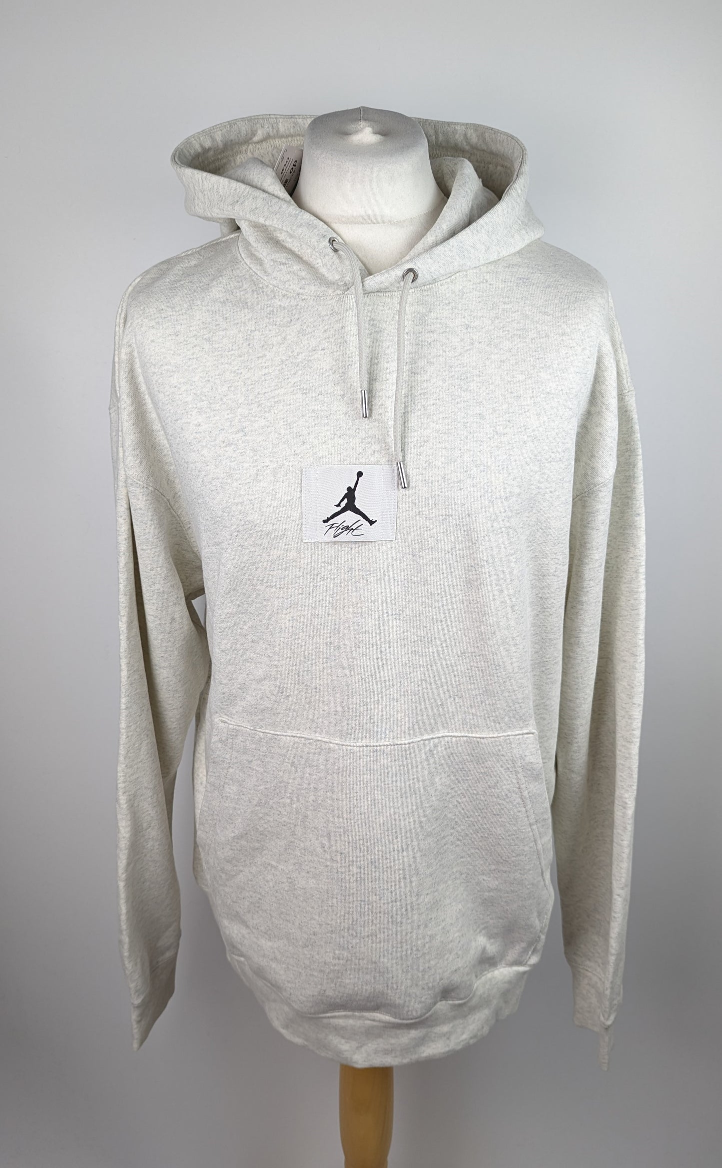 Nike Jordan Air Jordan Flight Popover Hoodie - White / Grey