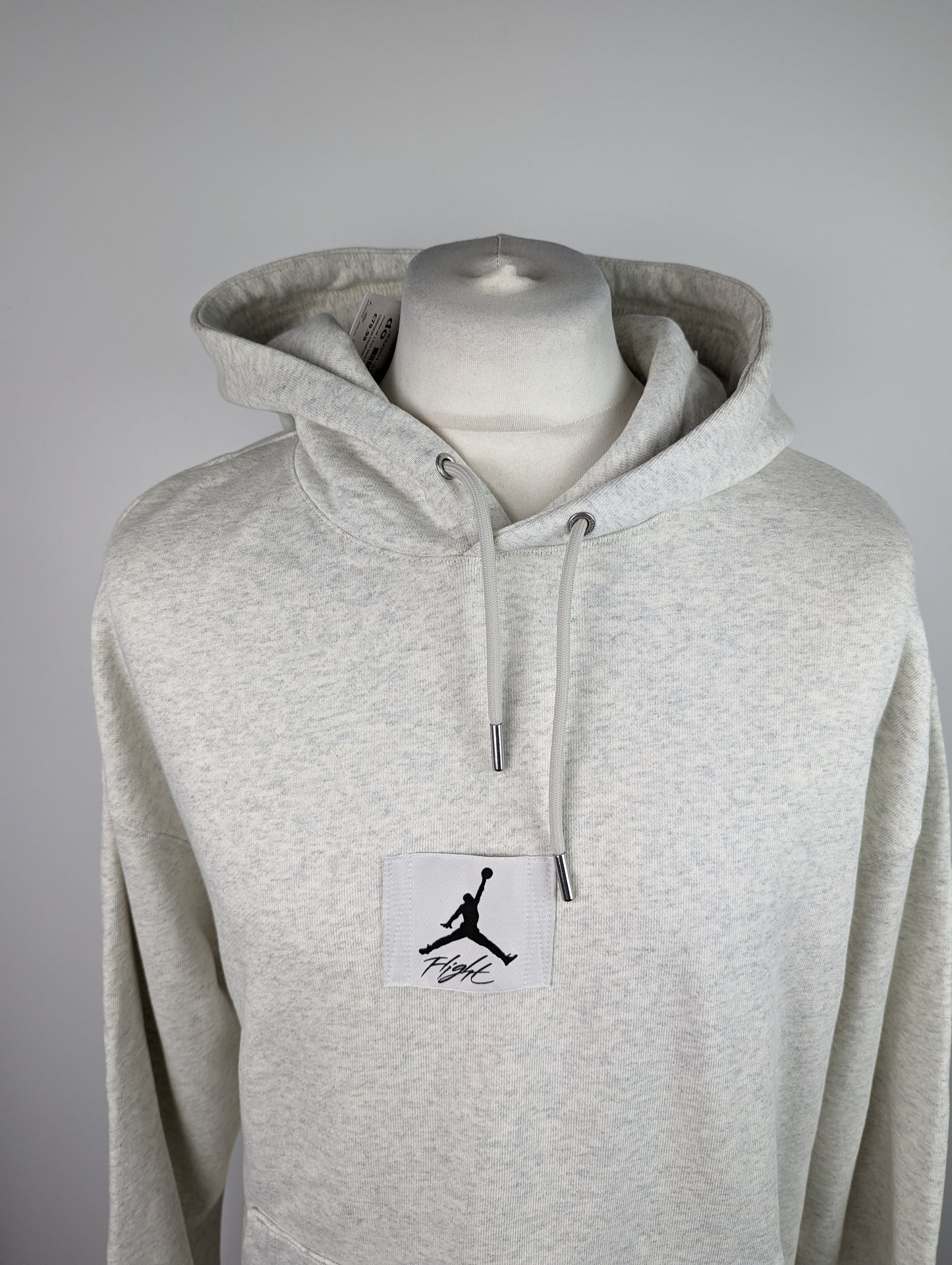 Nike Jordan Air Jordan Flight Popover Hoodie - White / Grey