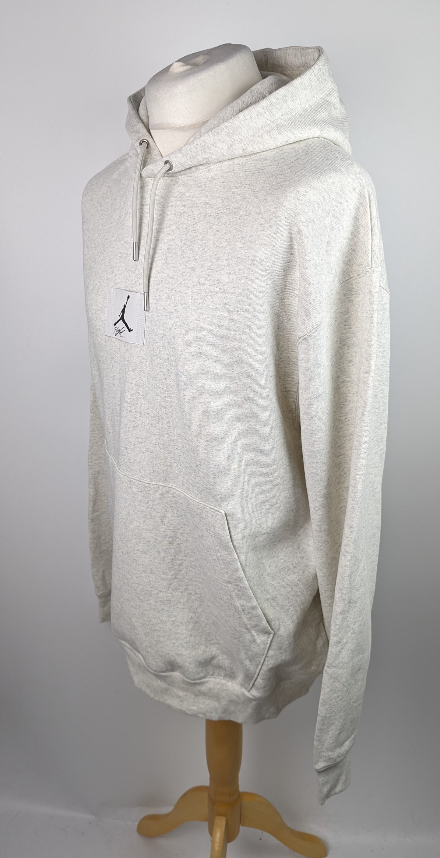 Nike Jordan Air Jordan Flight Popover Hoodie - White / Grey