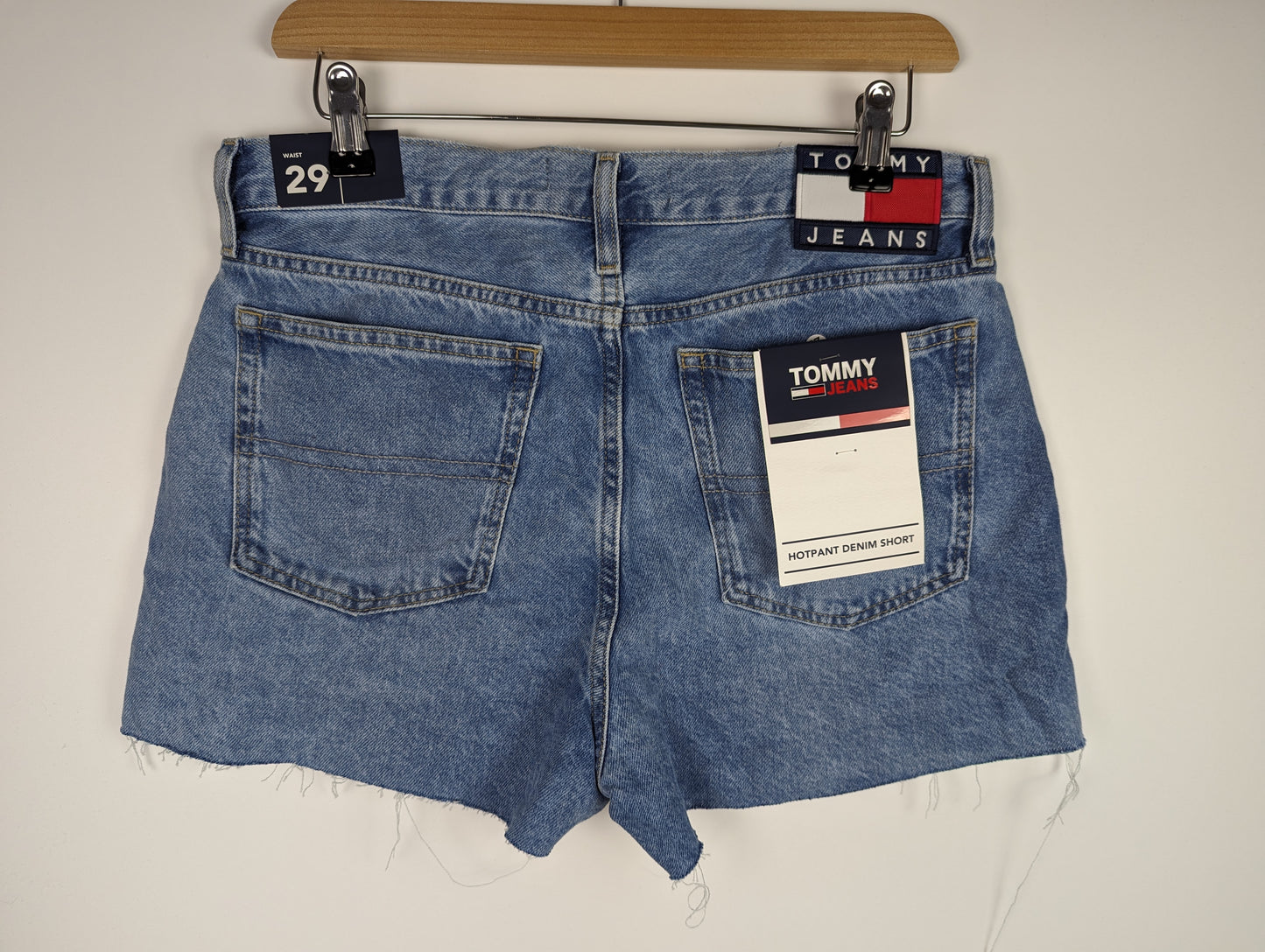 TOMMY JEANS Hotpant Denim Shorts - Light Blue