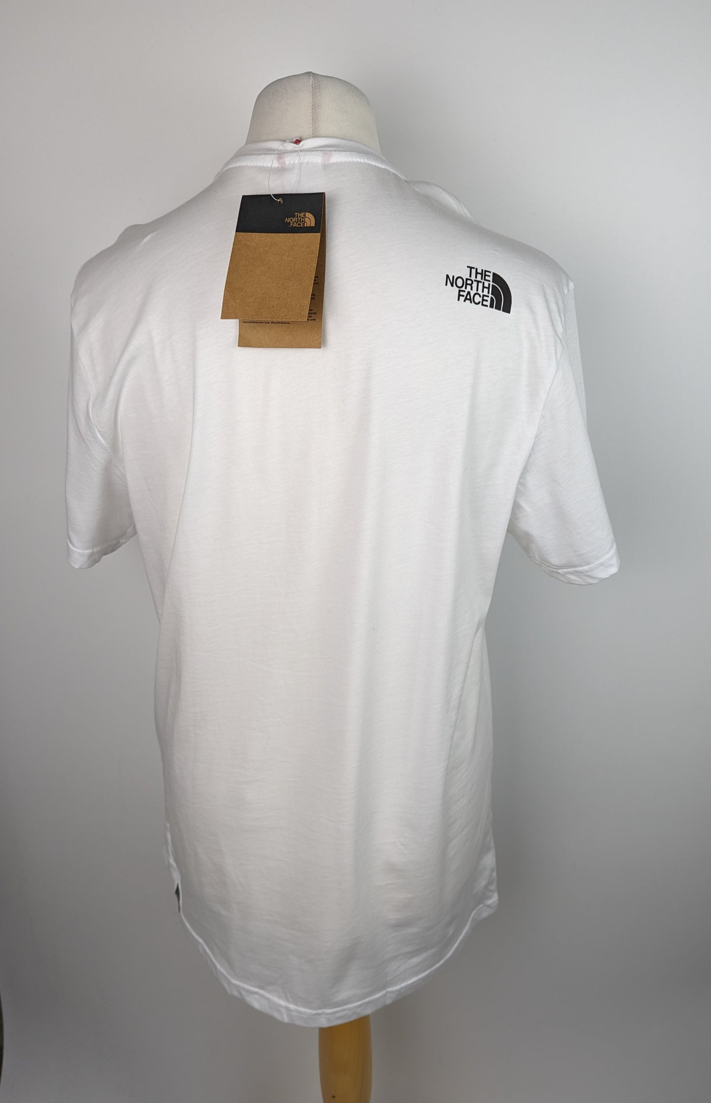 THE NORTH FACE Mens Simple Dome T-Shirt - White